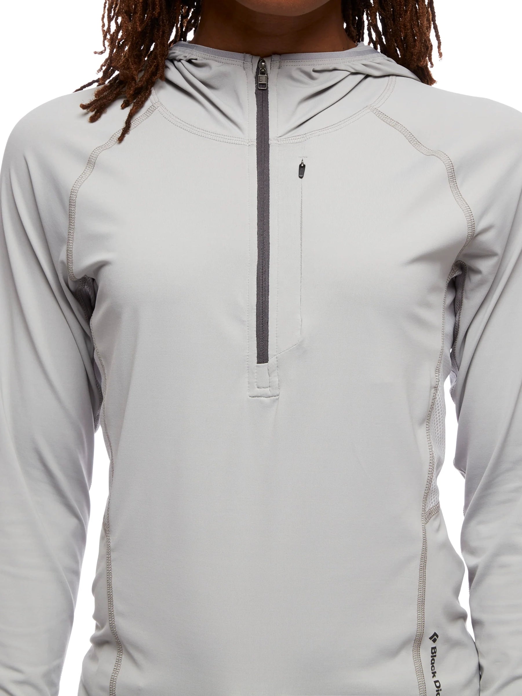 Black Diamond Women's Alpenglow Pro Hoody Pewter