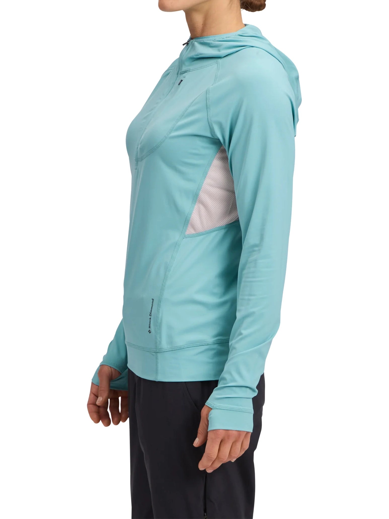 Black Diamond Women's Alpenglow Pro Hoody Glacier