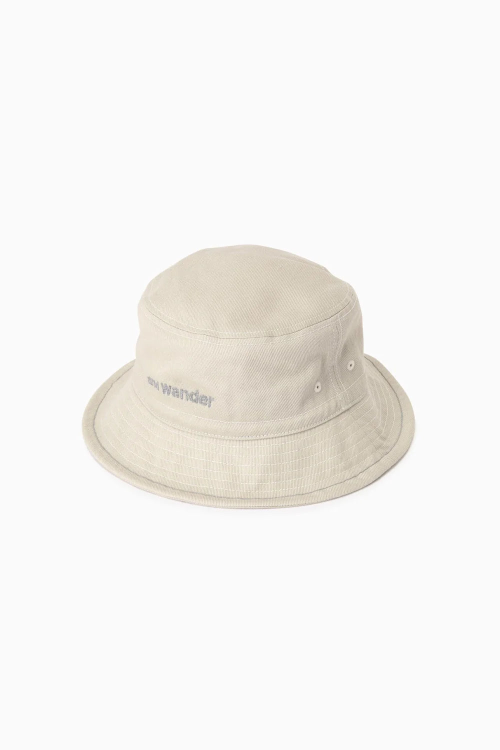 And Wander Cotton Twill Hat Grey