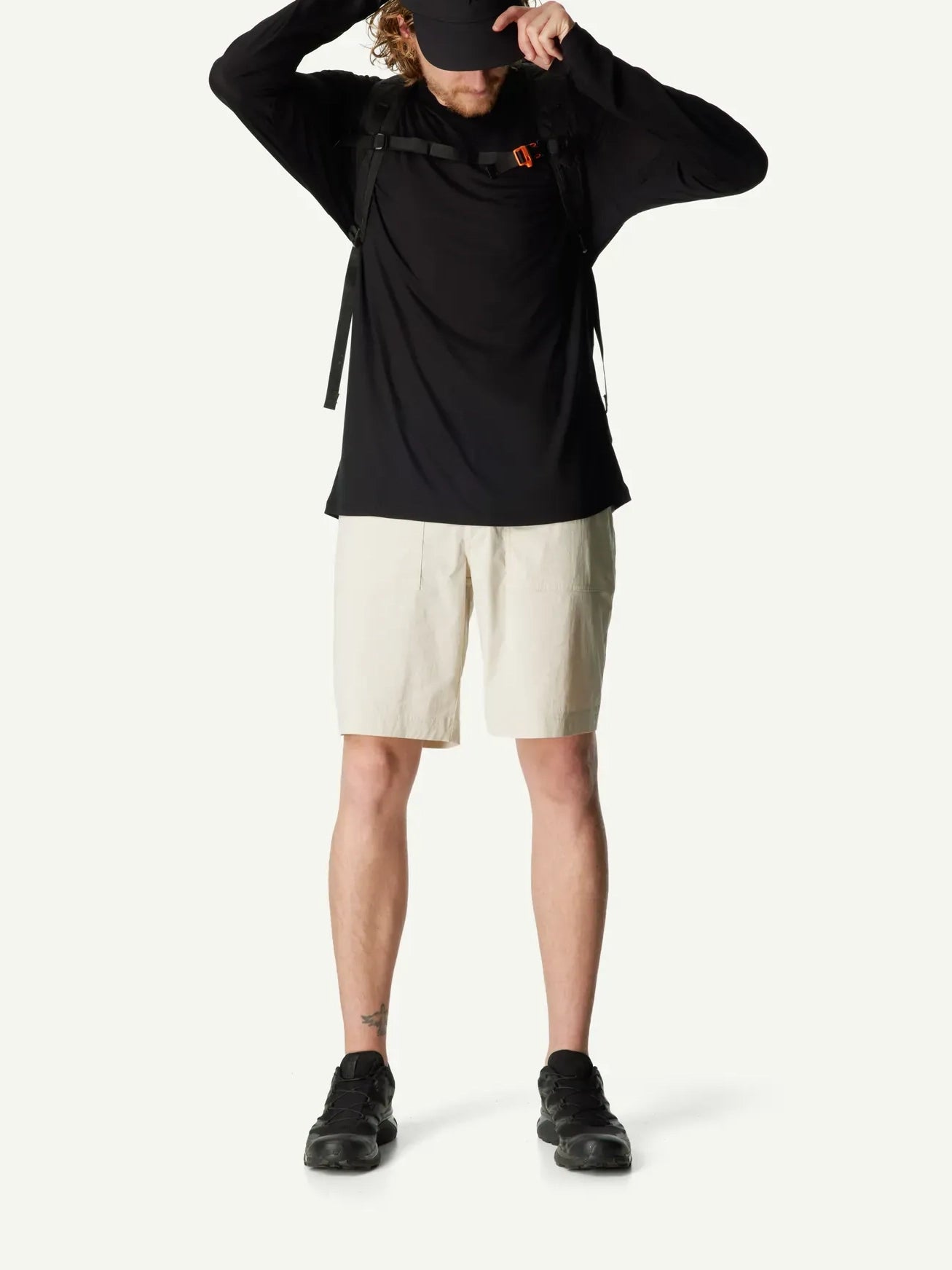 Houdini M's Tree LS Tee True Black