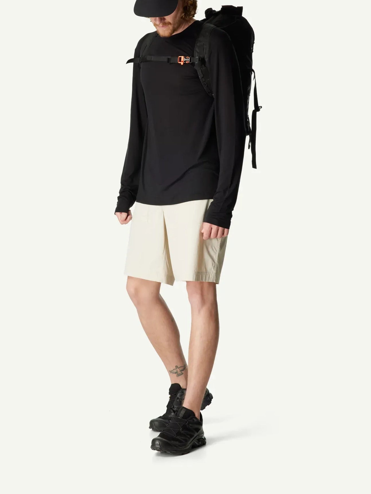 Houdini M's Tree LS Tee True Black