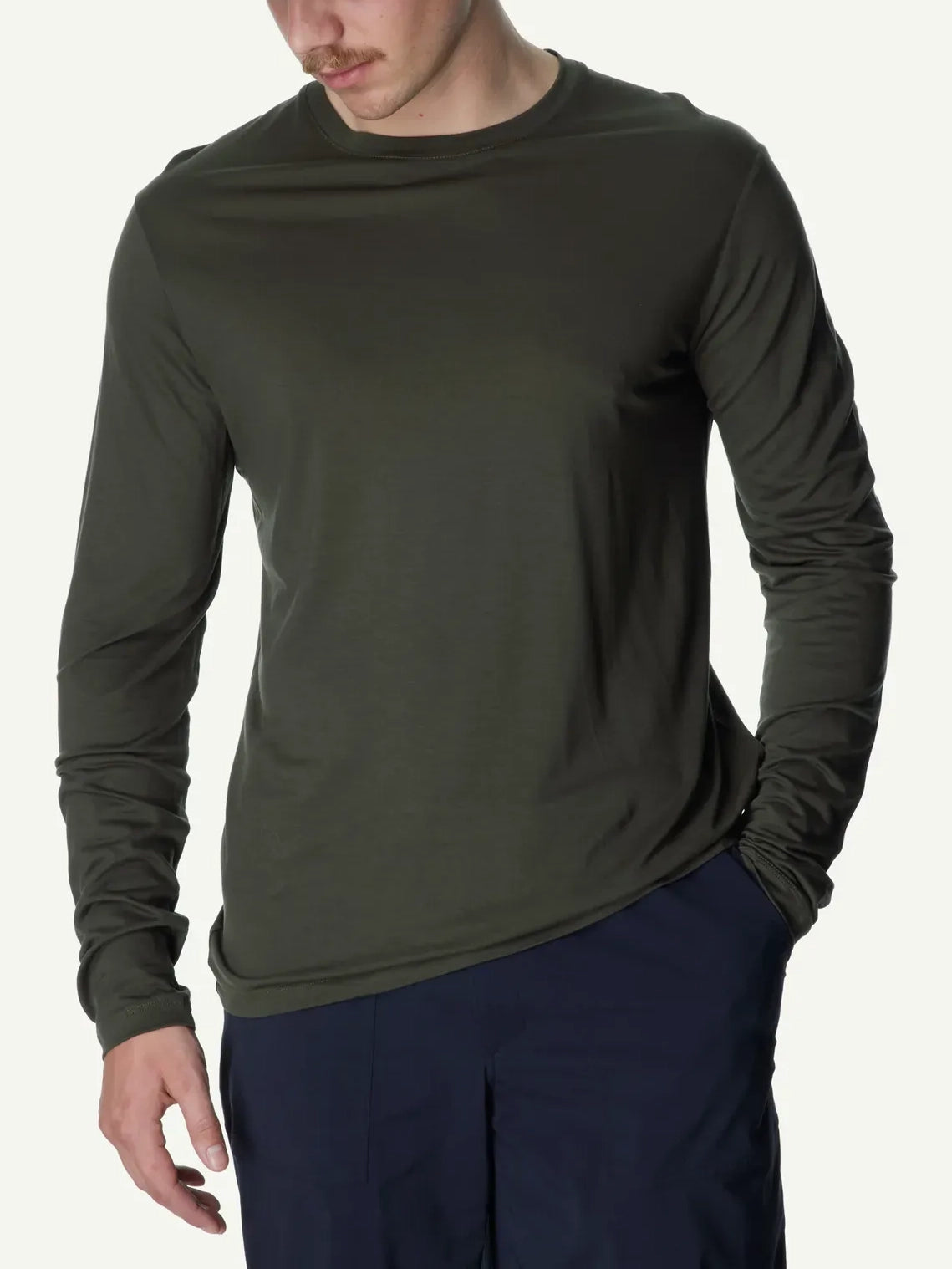 Houdini M's Tree LS Tee Green Illusion