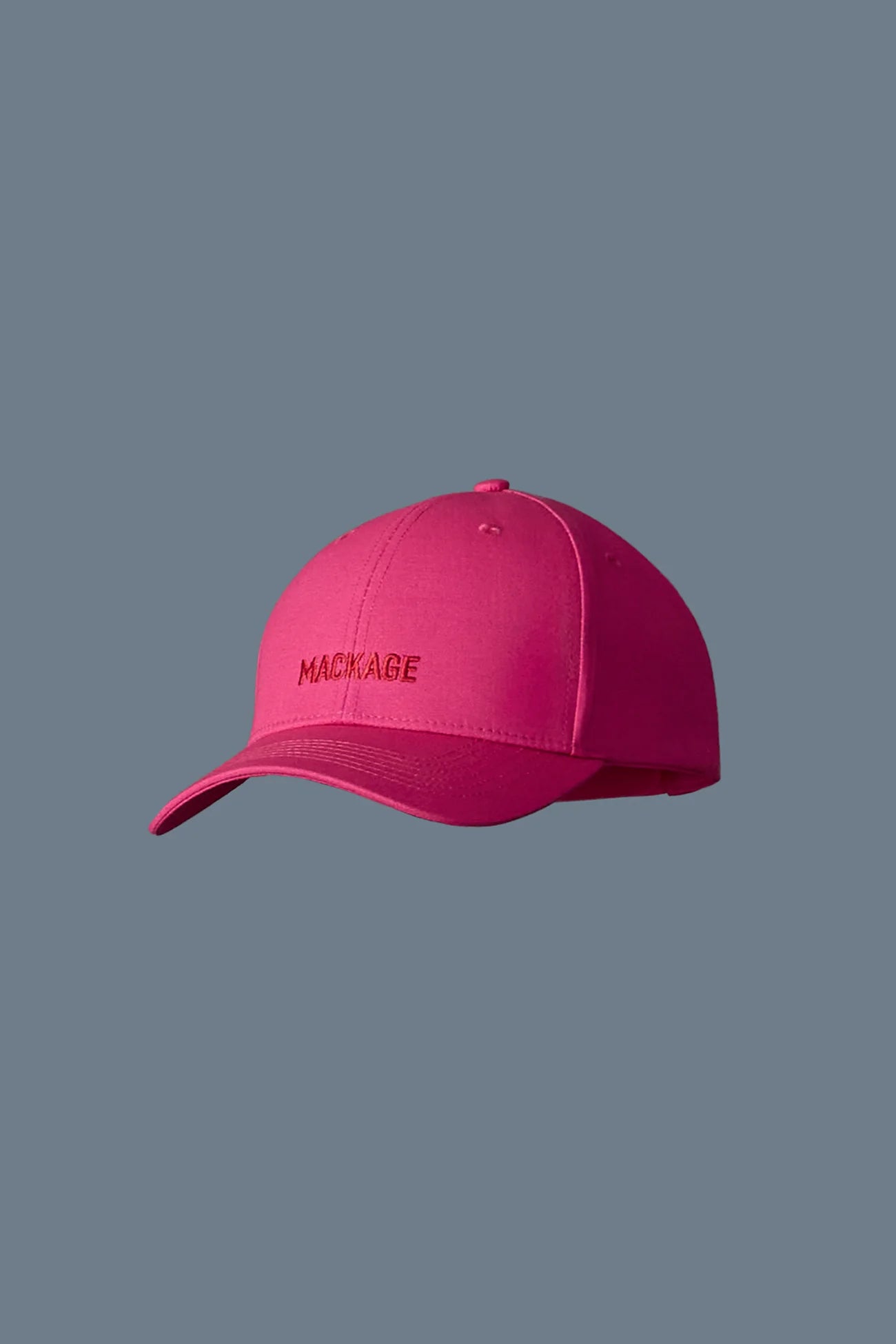 Mackage Anderson-R Cotton Canvas Baseball Cap Azalea