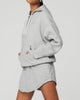 Alo Accolade Hoodie Heather Grey