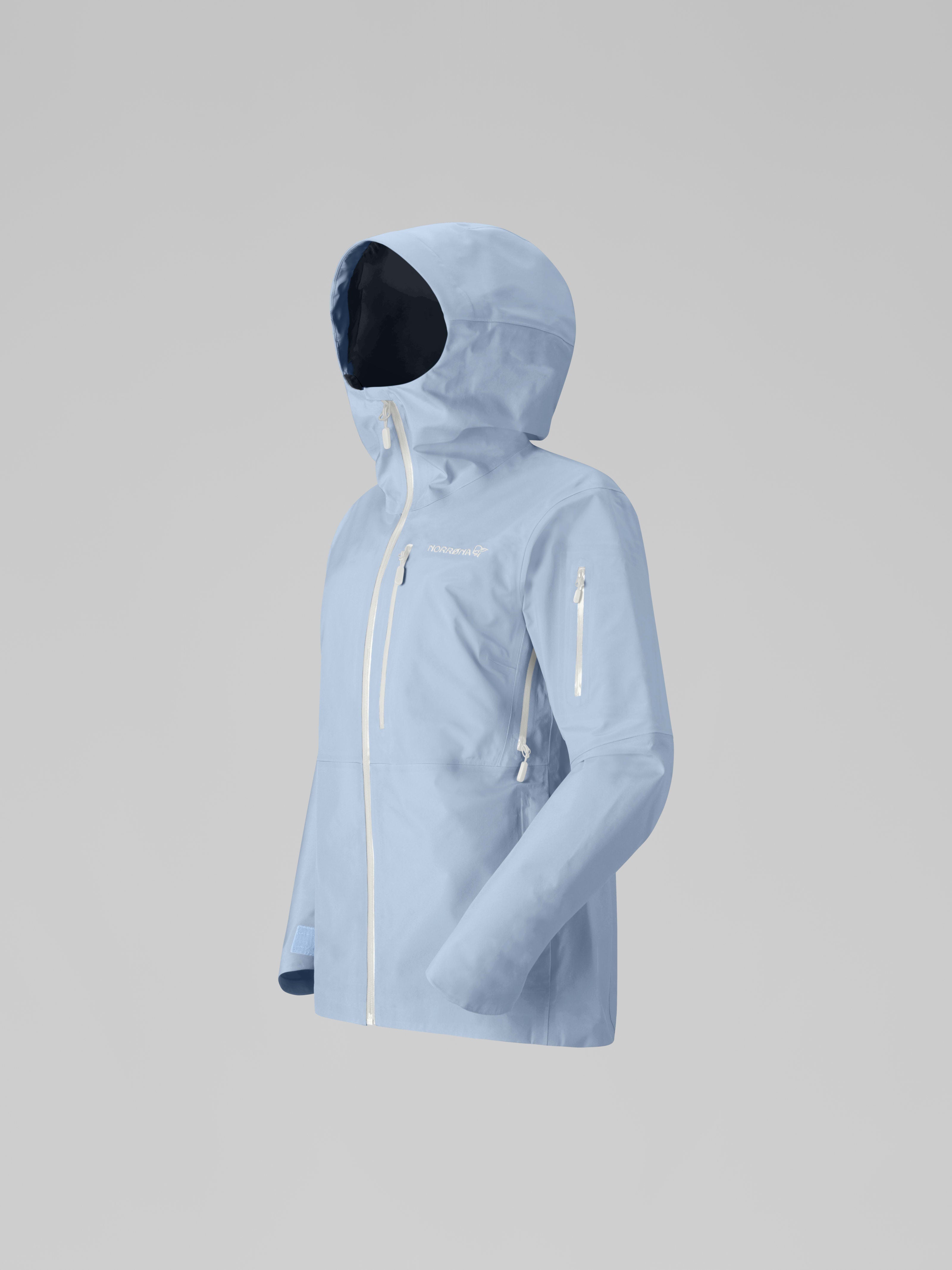 Norrona Women's Lofoten Gore-Tex Jacket Cashmere Blue