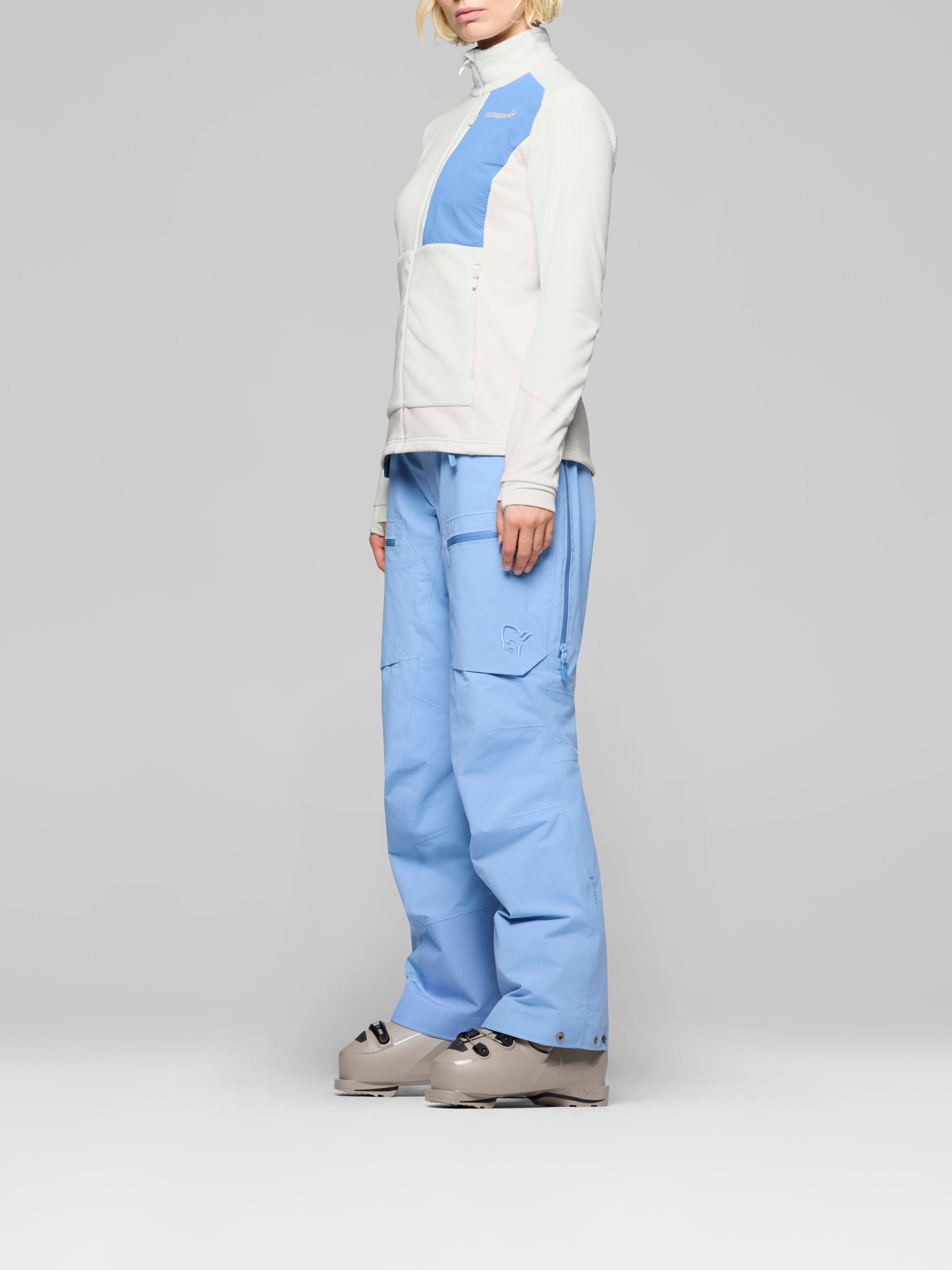 Norrona Women's Lofoten Warm2 Jacket Whisper White/Allure