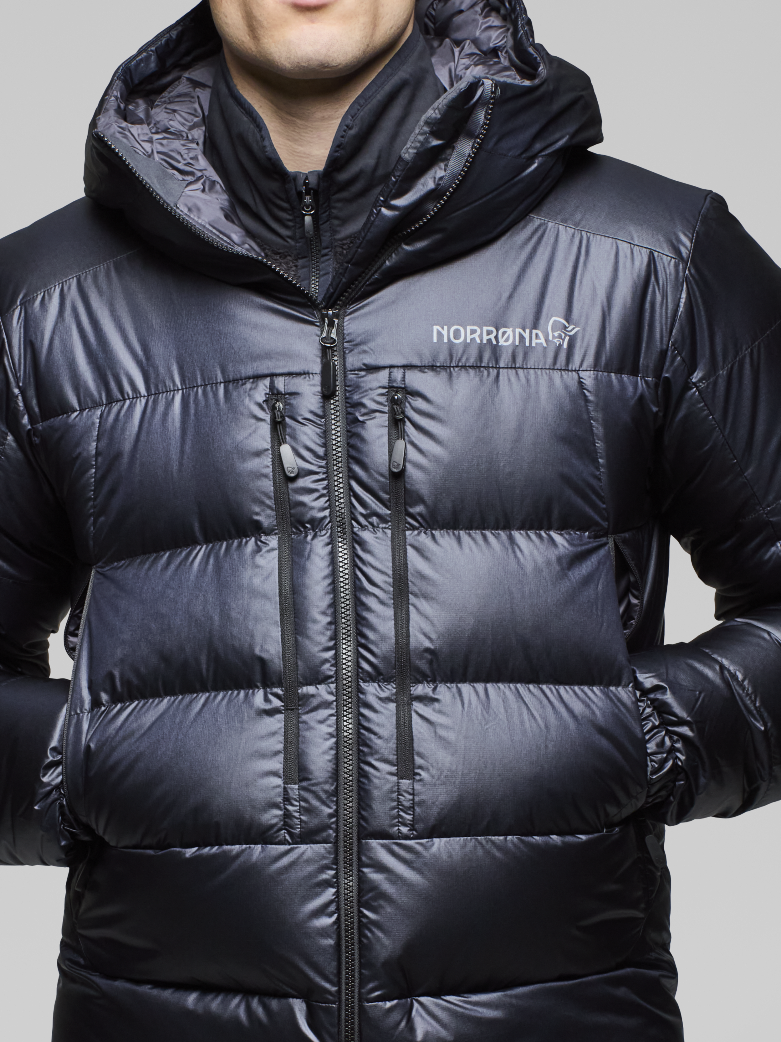 Norrona Men's Trollveggen Down800 Hood Black
