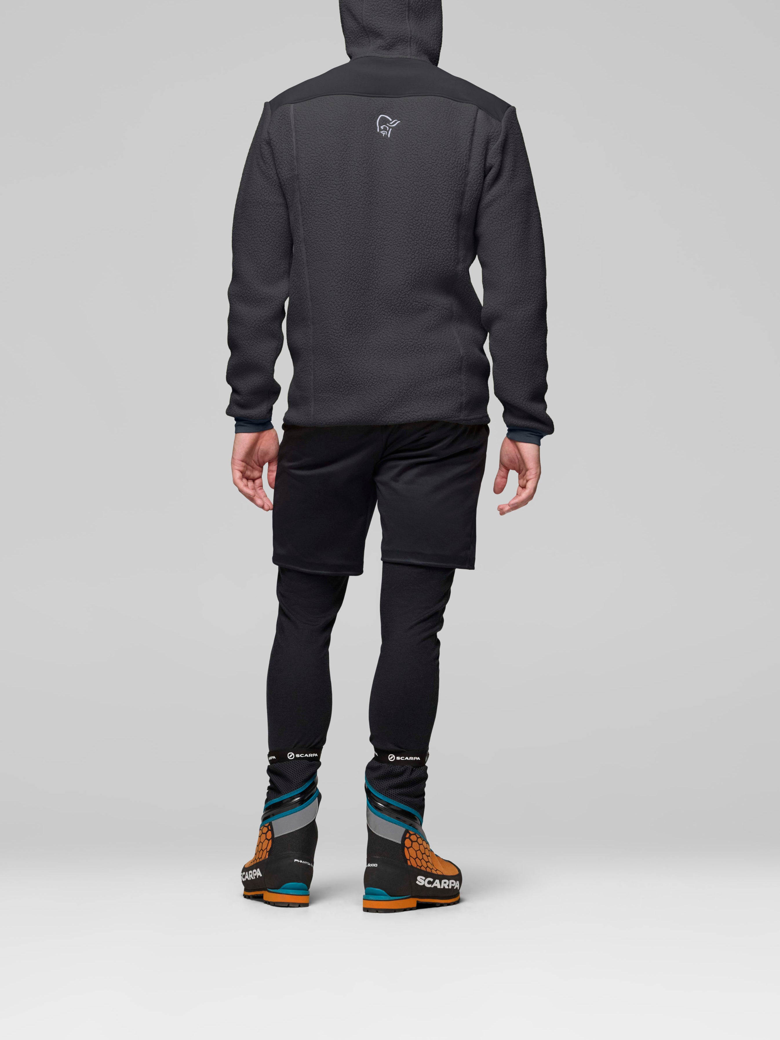 Norrona Men's Trollveggen Warm3 Zip Hood Phantom