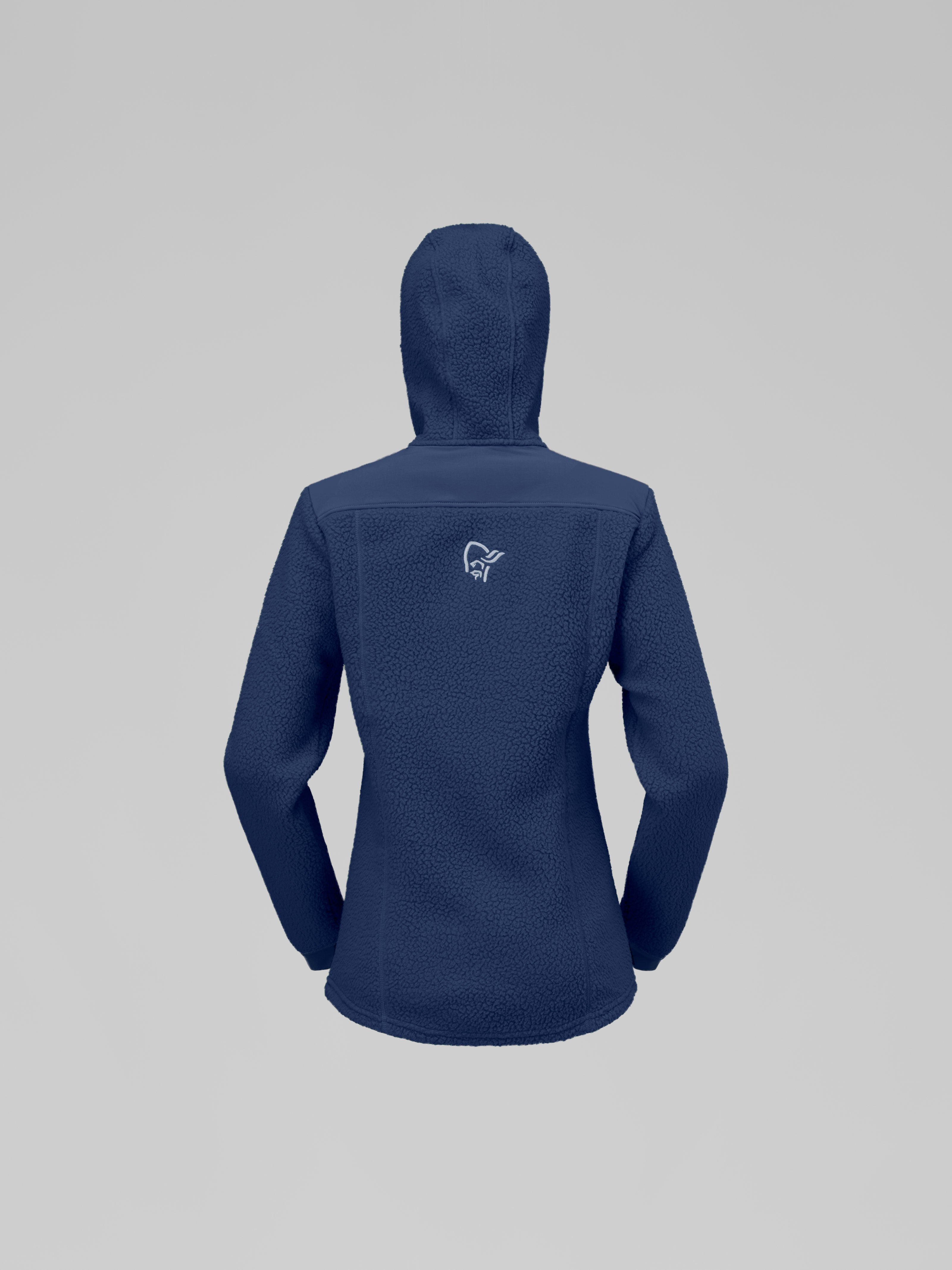 Norrona Women's trollveggen warm3 Zip Hood Indigo Night