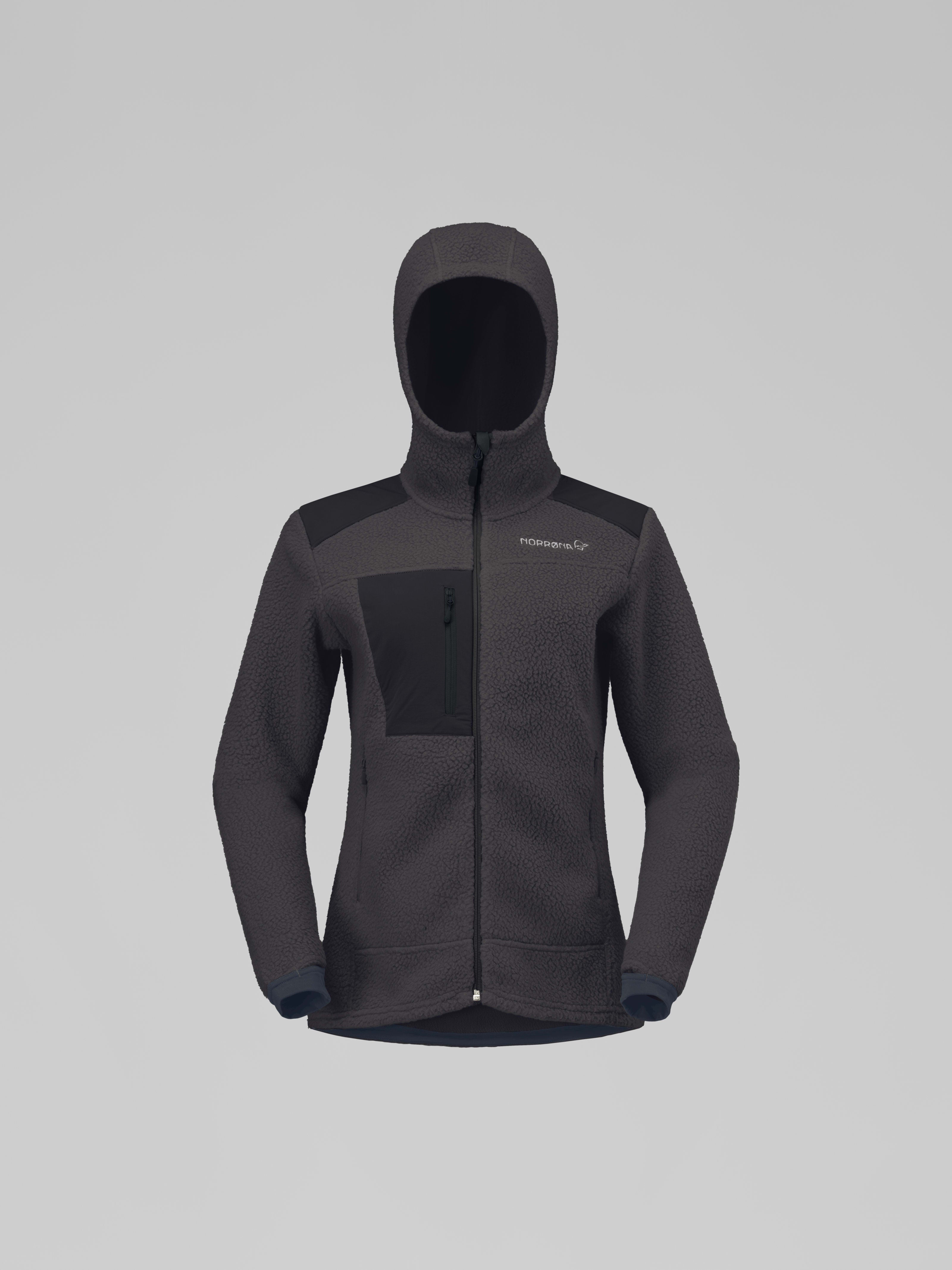 Norrona Women's Trollveggen Warm3 Zip Hood Phantom