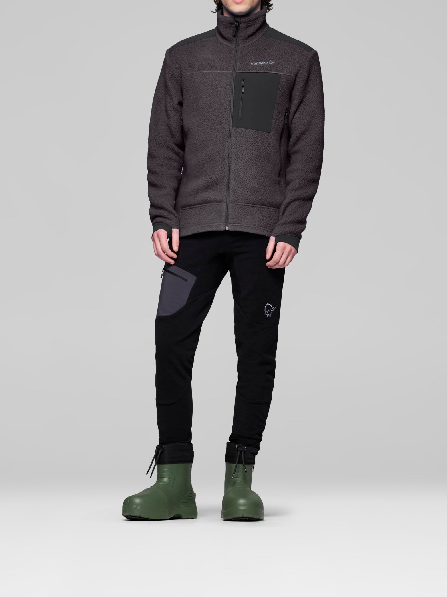 Norrona Men's Trollveggen Warm3 Jacket Phantom