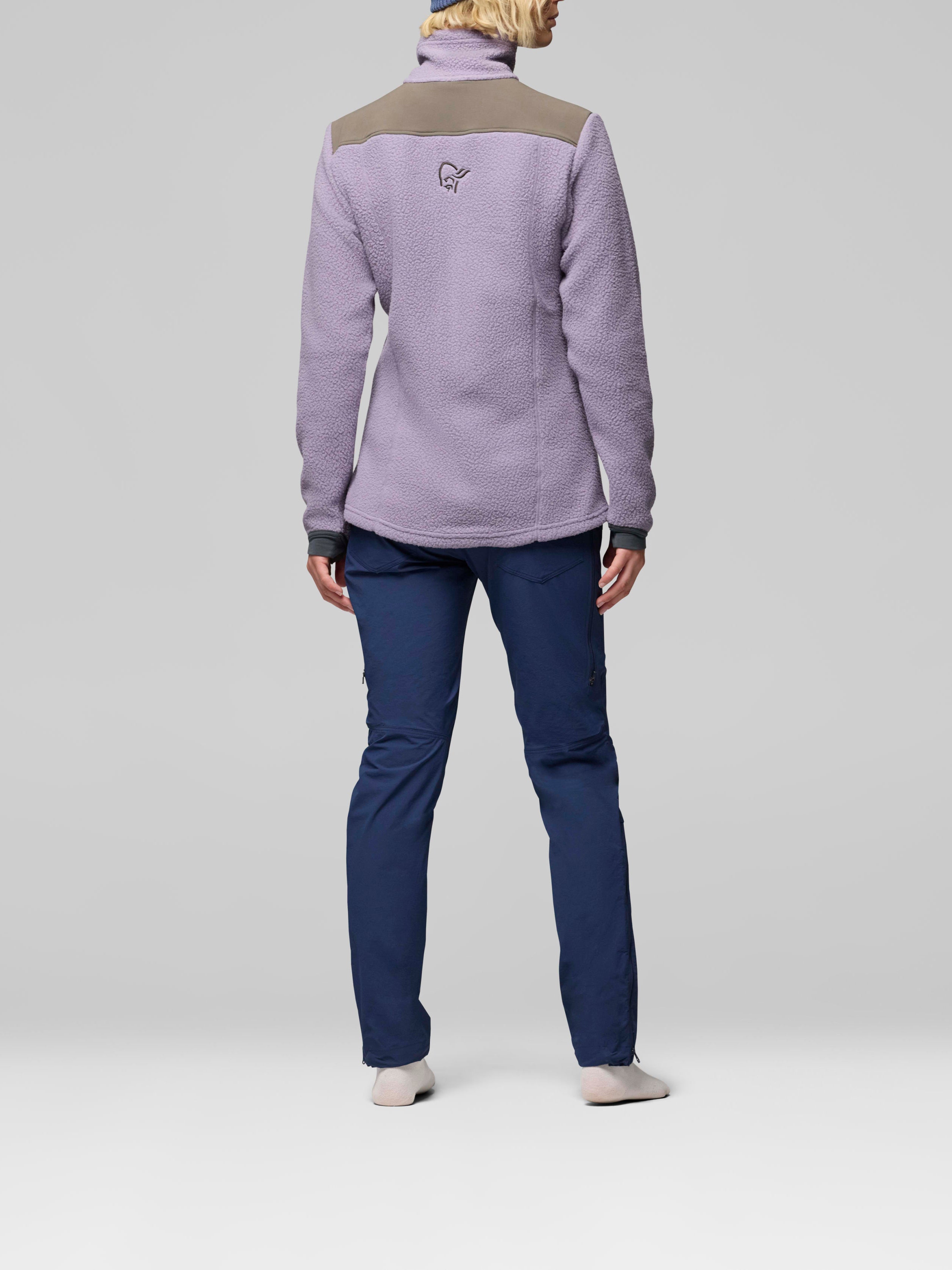 Norrona Women's Trollveggen Warm3 Jacket Purple Sage