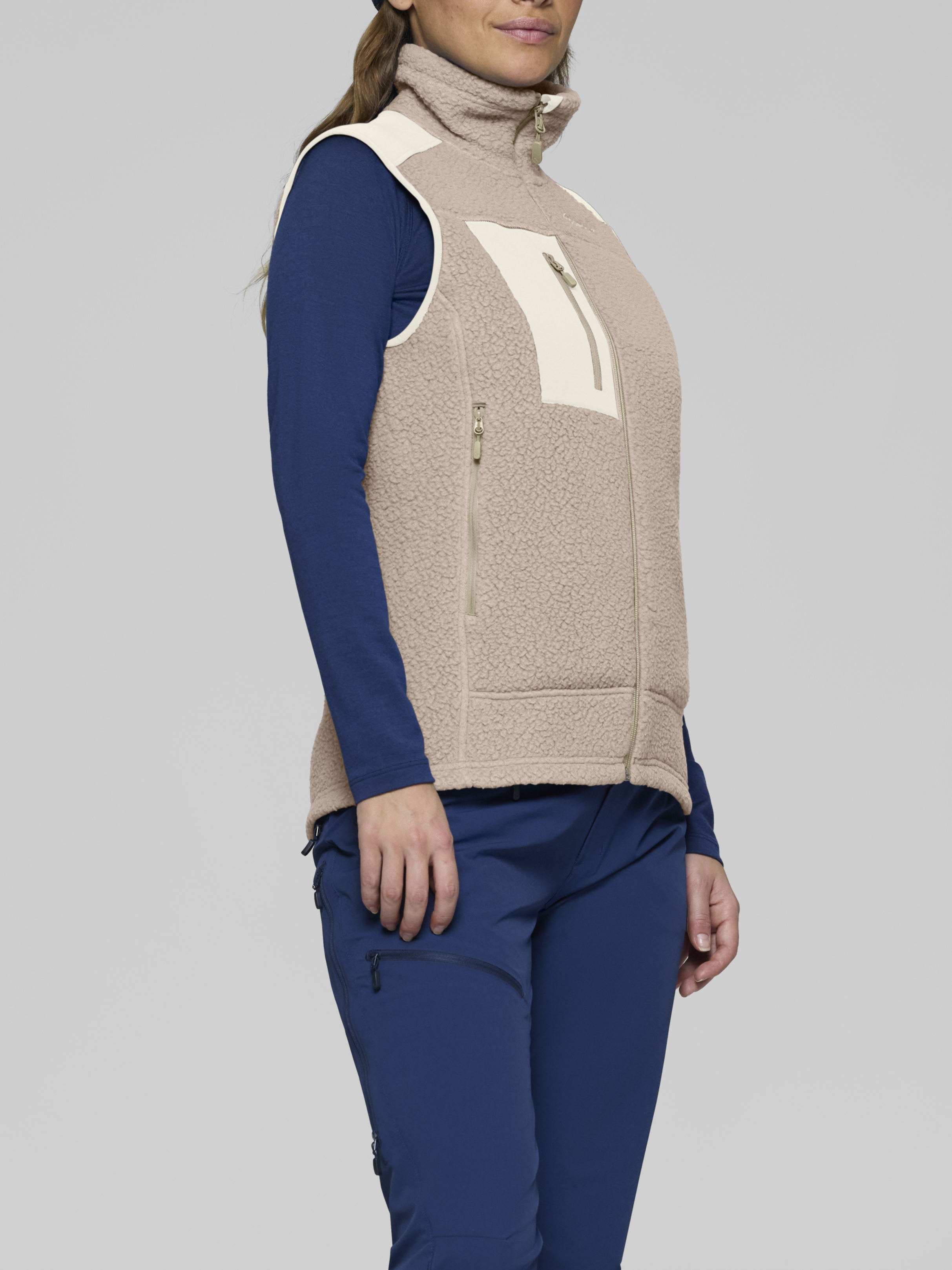 Norrona Women's trollveggen warm3 Vest Winter Twig