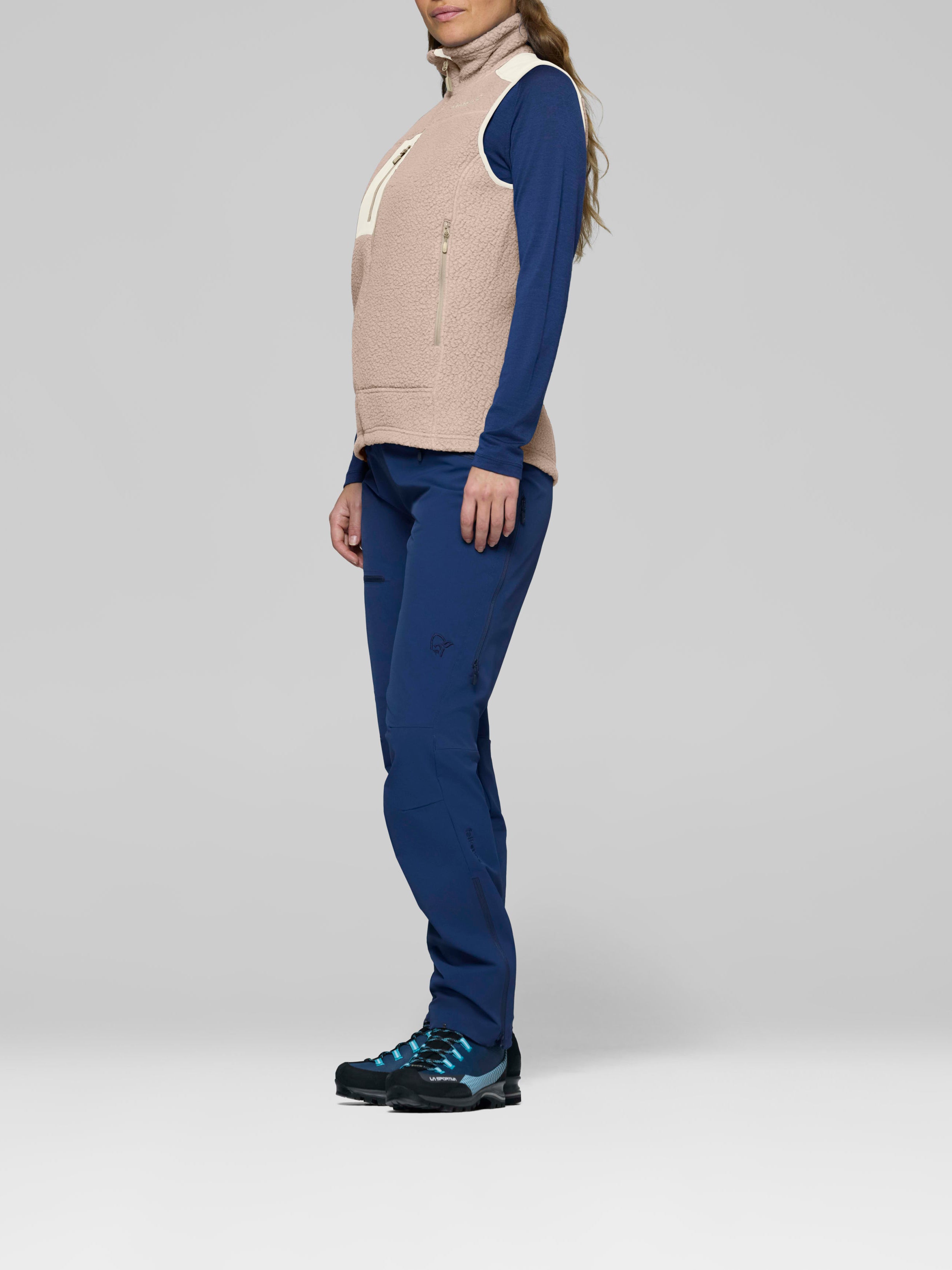 Norrona Women's trollveggen warm3 Vest Winter Twig