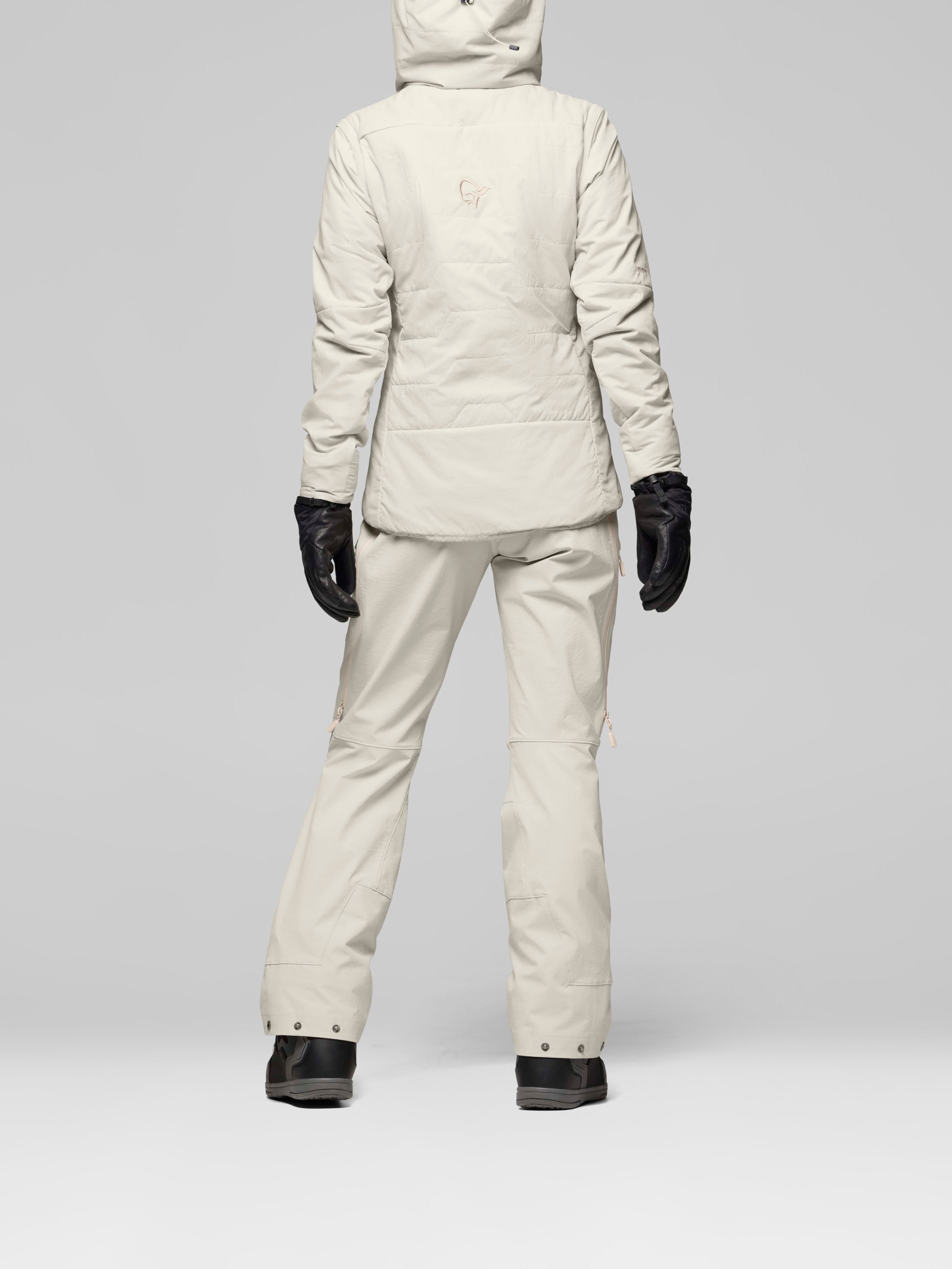 Norrona Women's Møre Thermo60 Aero200 Jacket Oatmeal