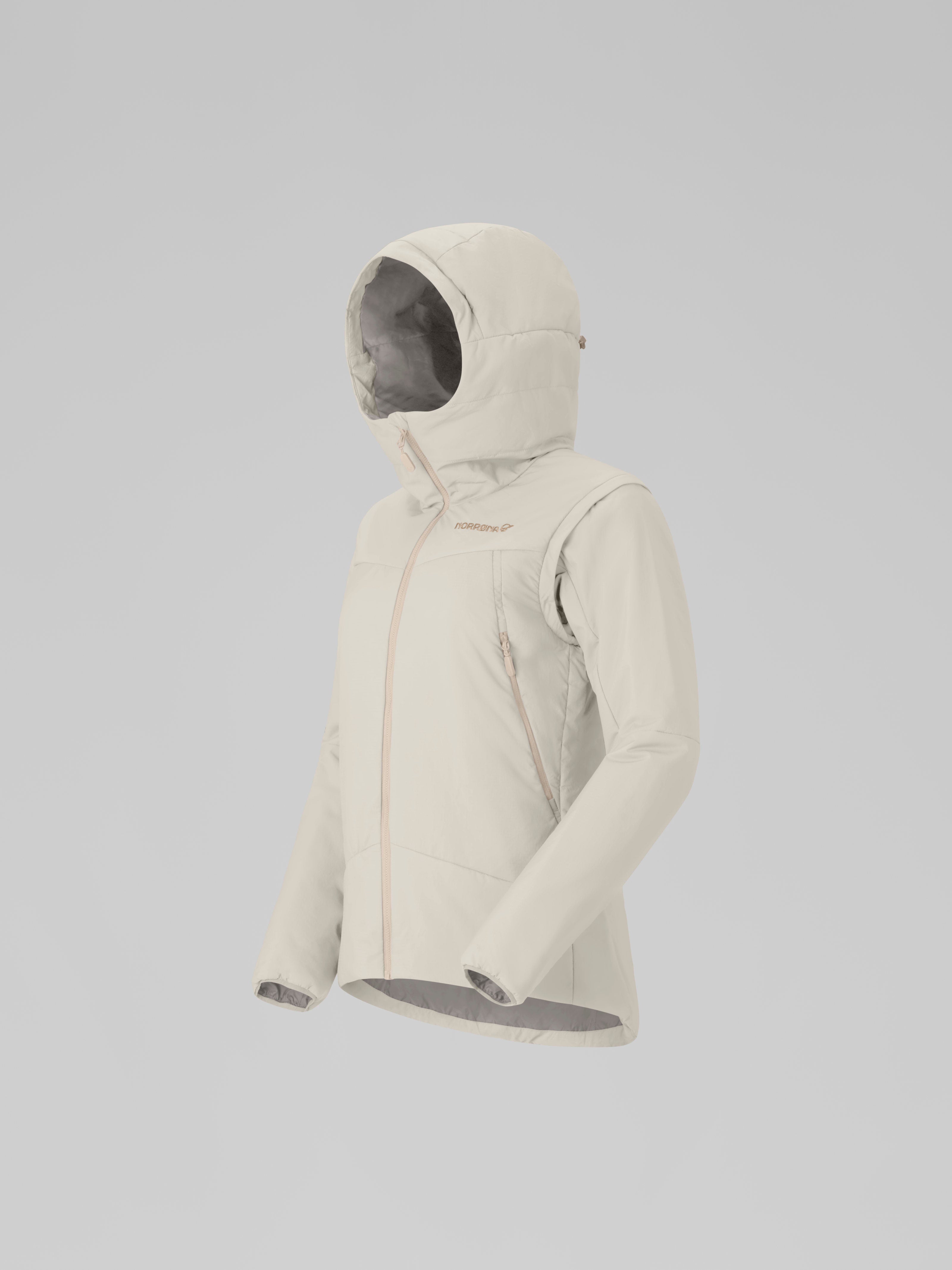Norrona Women's Møre Thermo60 Aero200 Jacket Oatmeal