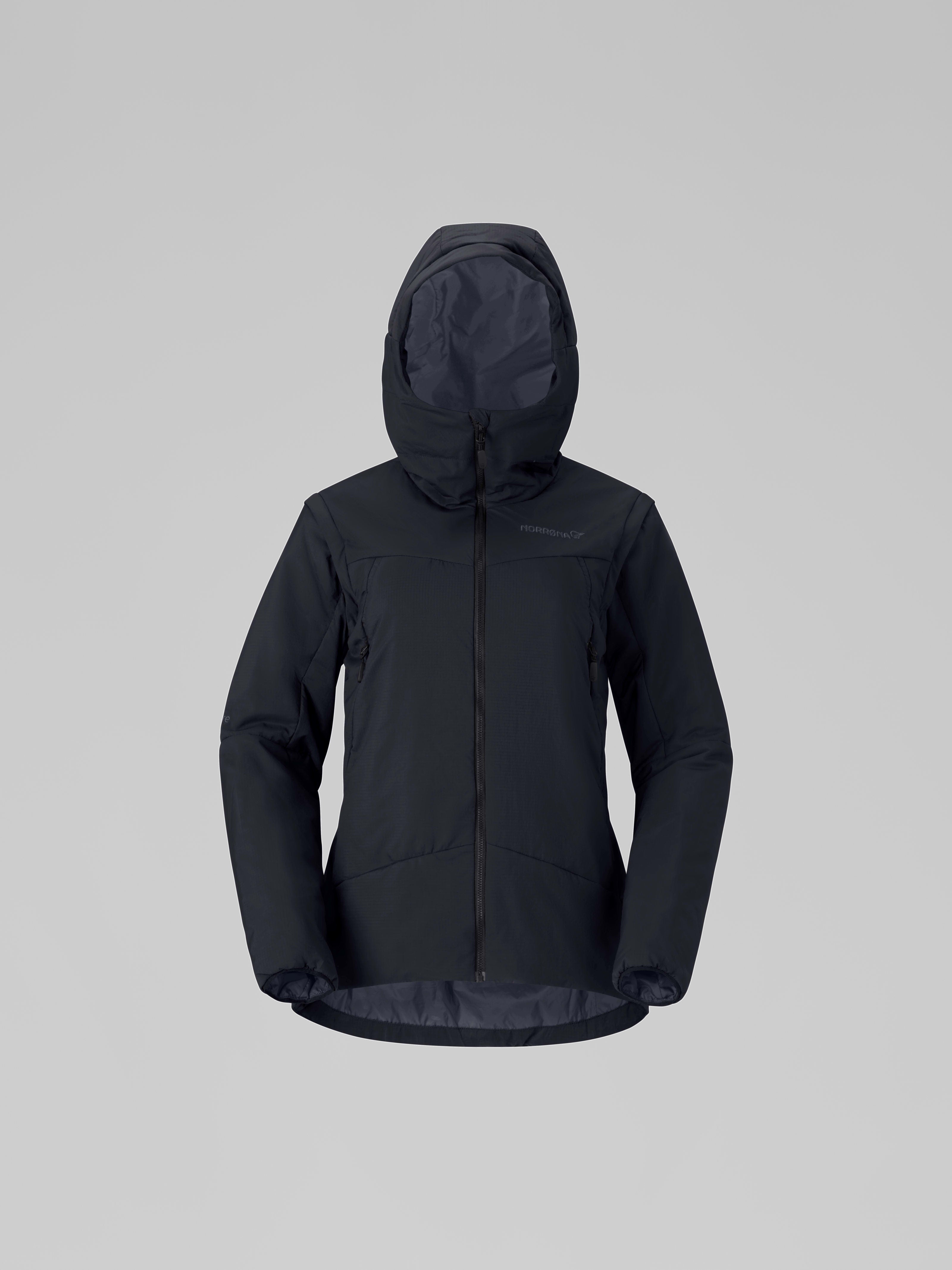 Norrona Women's Møre Thermo60 Aero200 Jacket Caviar Black