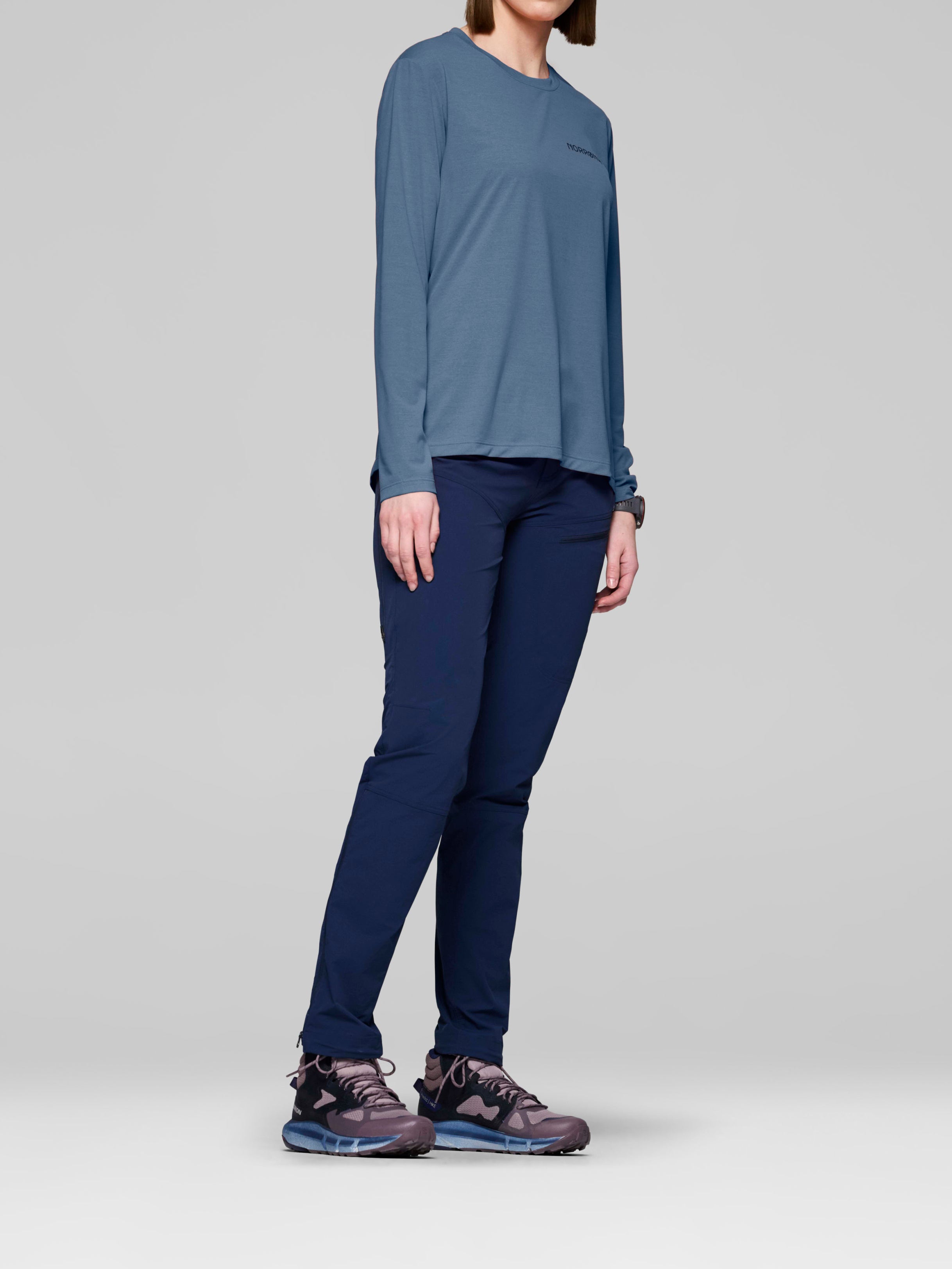 Norrona Femund Tech Long Sleeve Vintage Indigo
