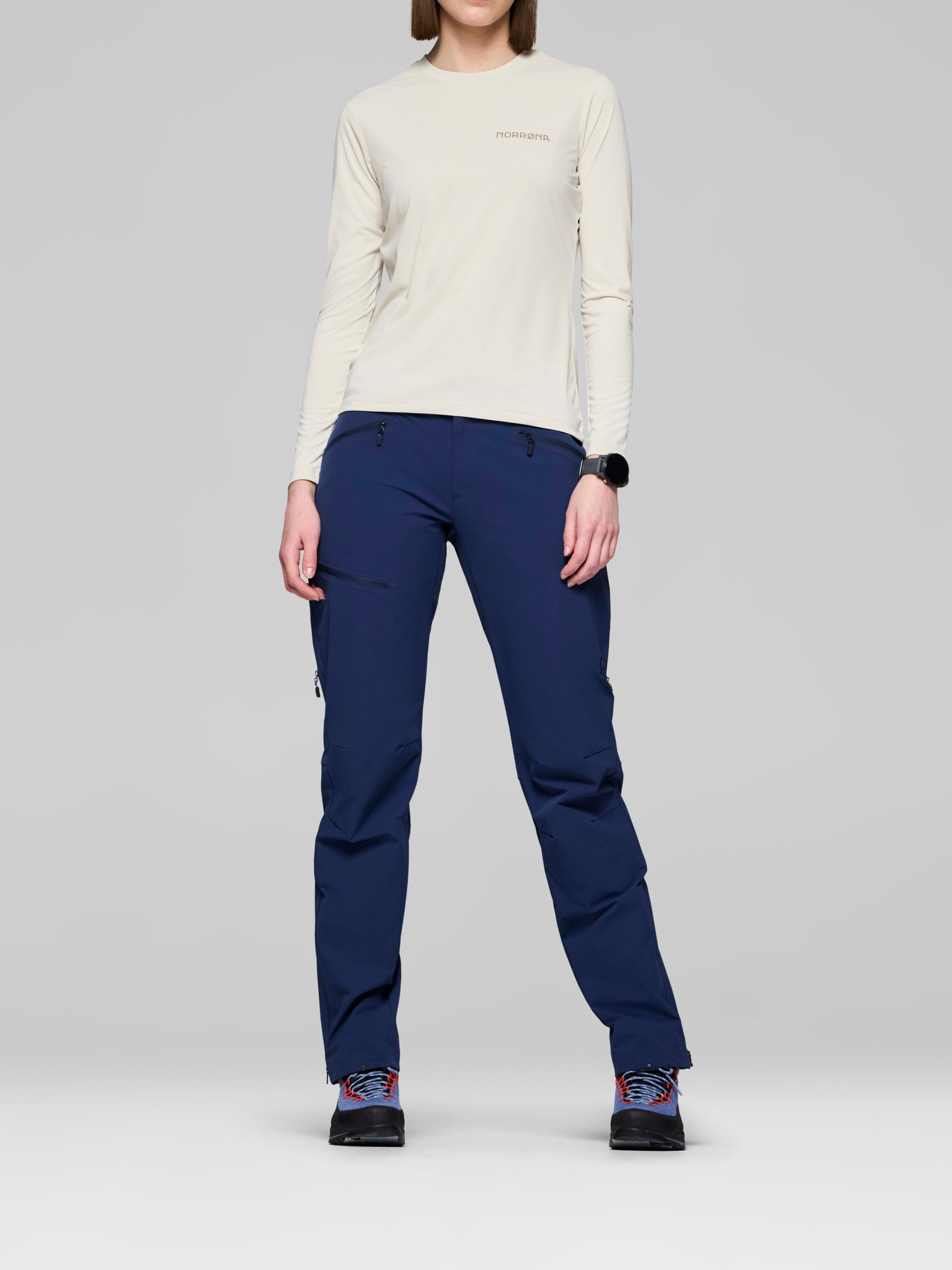 Norrona Femund Tech Long Sleeve Oatmeal
