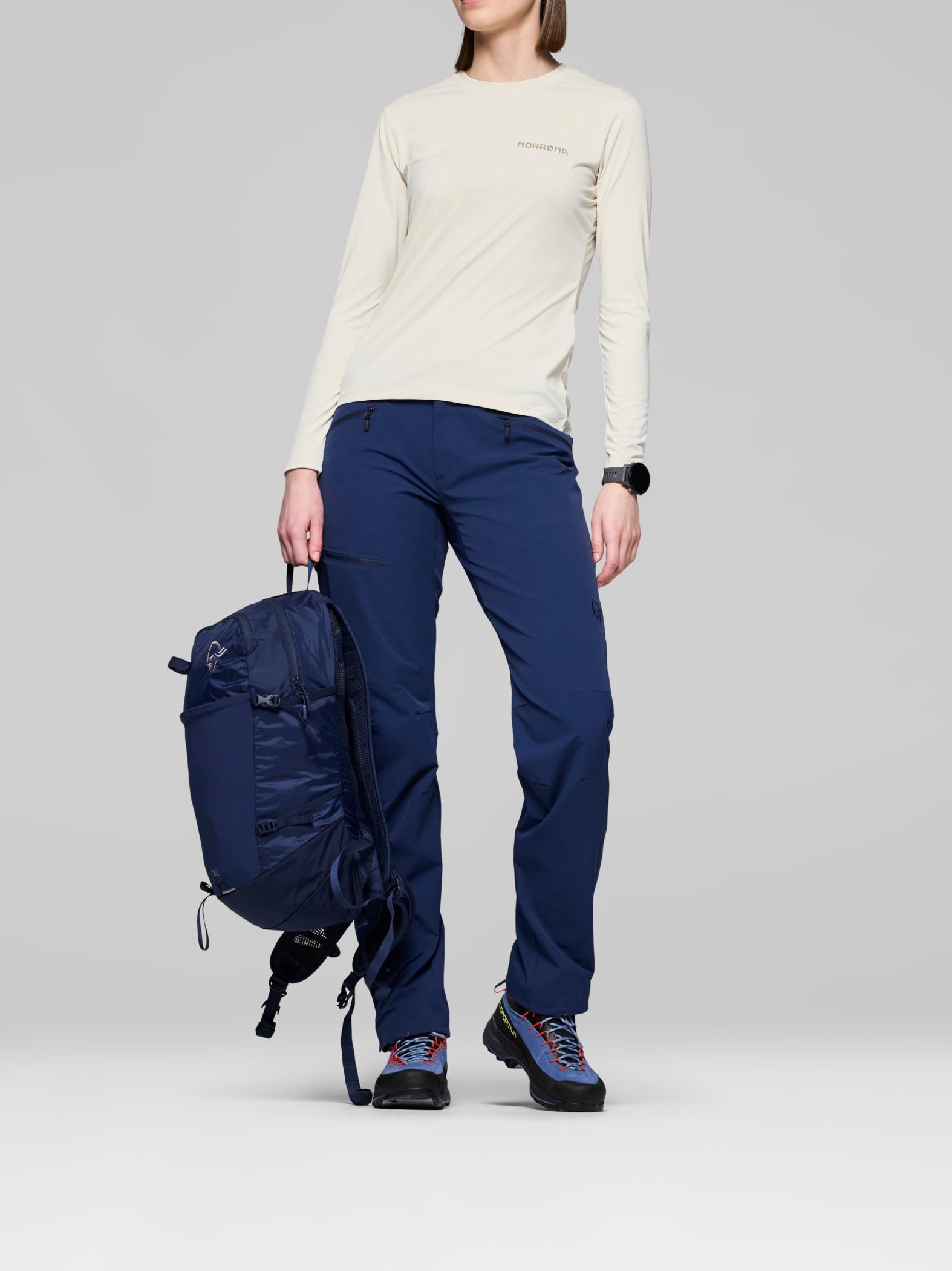 Norrona Femund Tech Long Sleeve Oatmeal