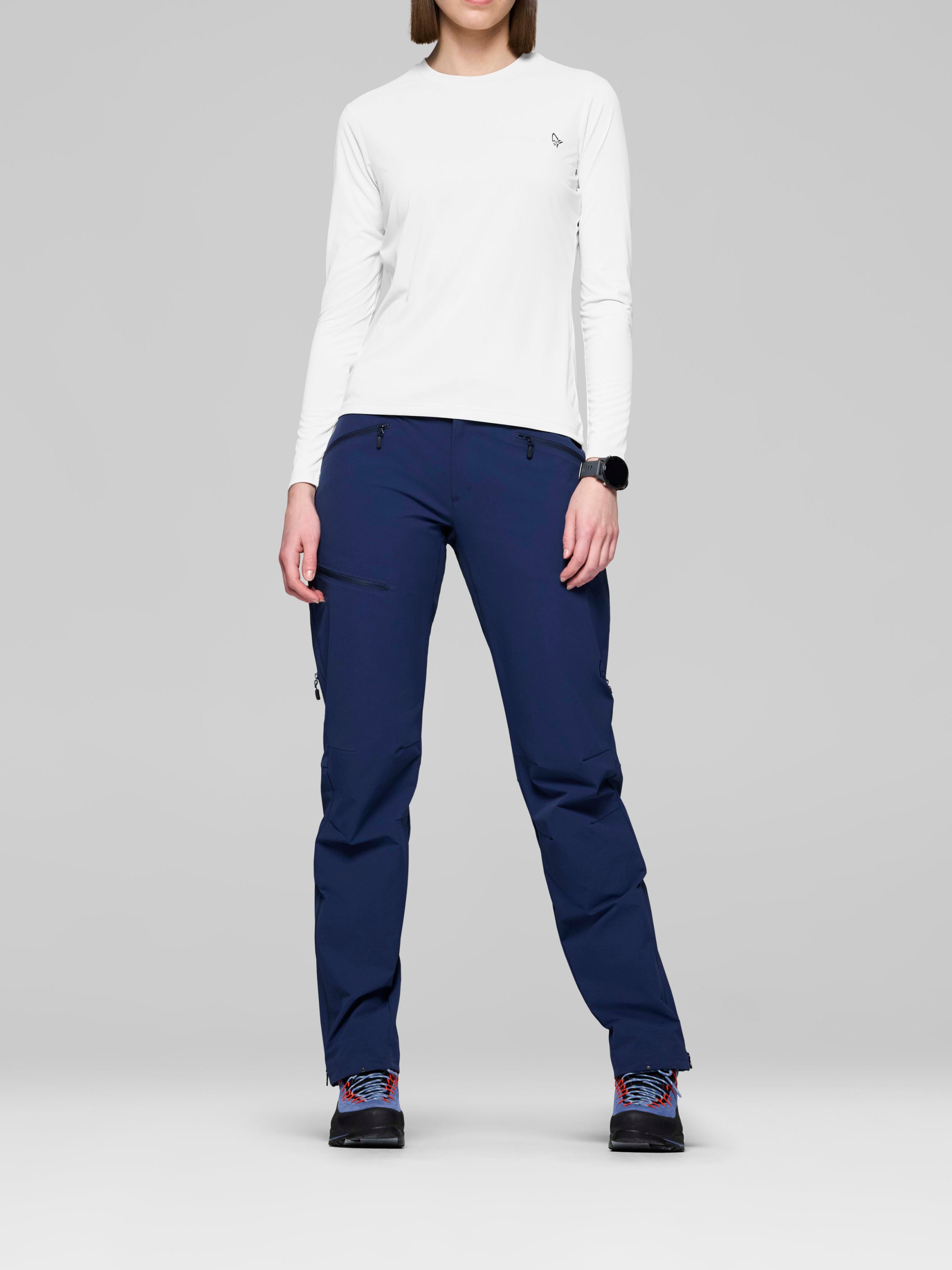 Norrona Femund Tech Long Sleeve Snow White