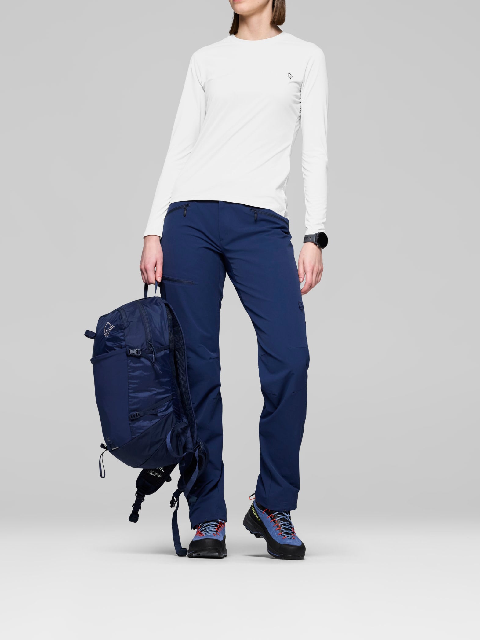Norrona Femund Tech Long Sleeve Snow White