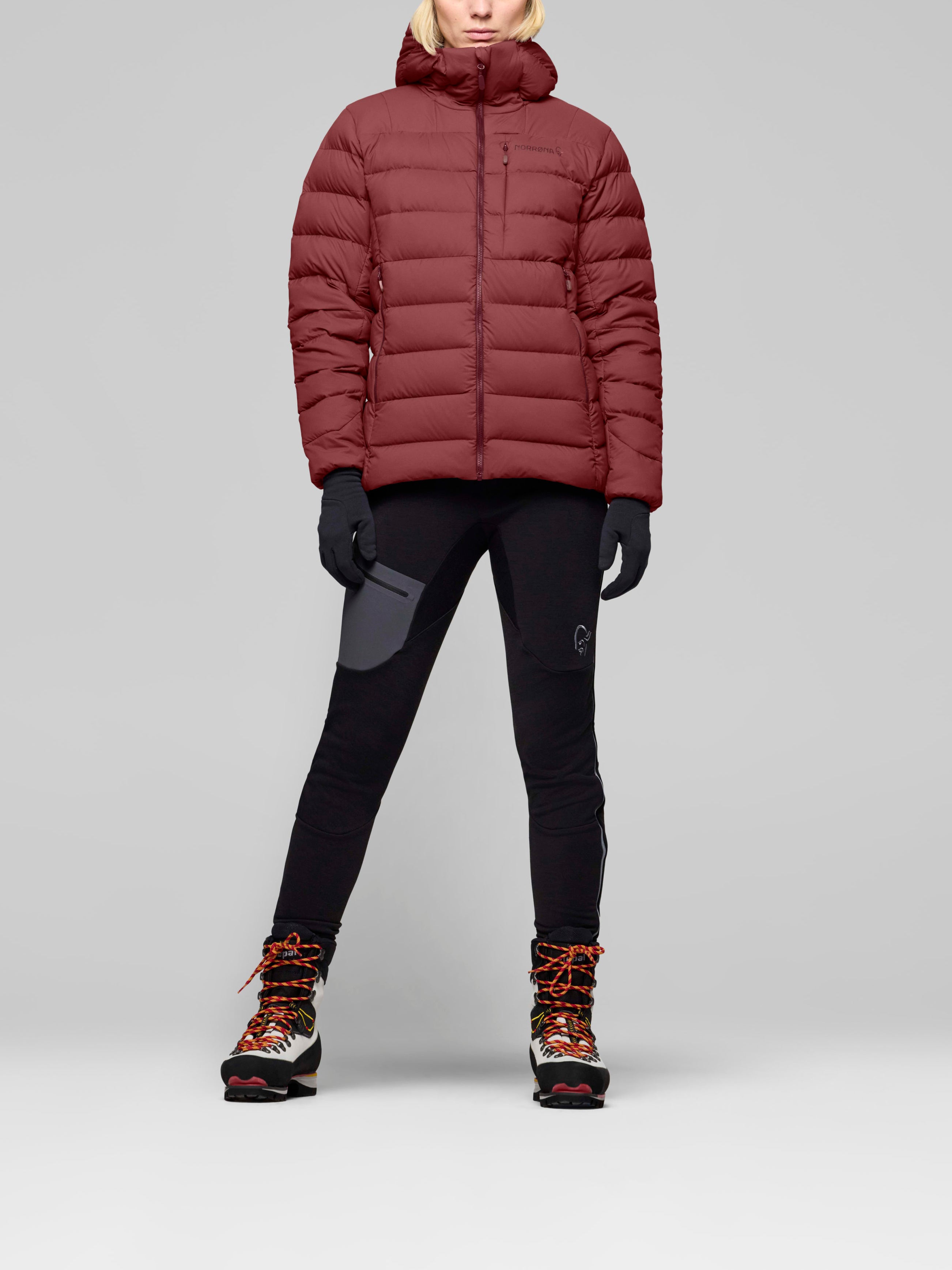 Norrona Women's Femund Down700 Zip Hood Port