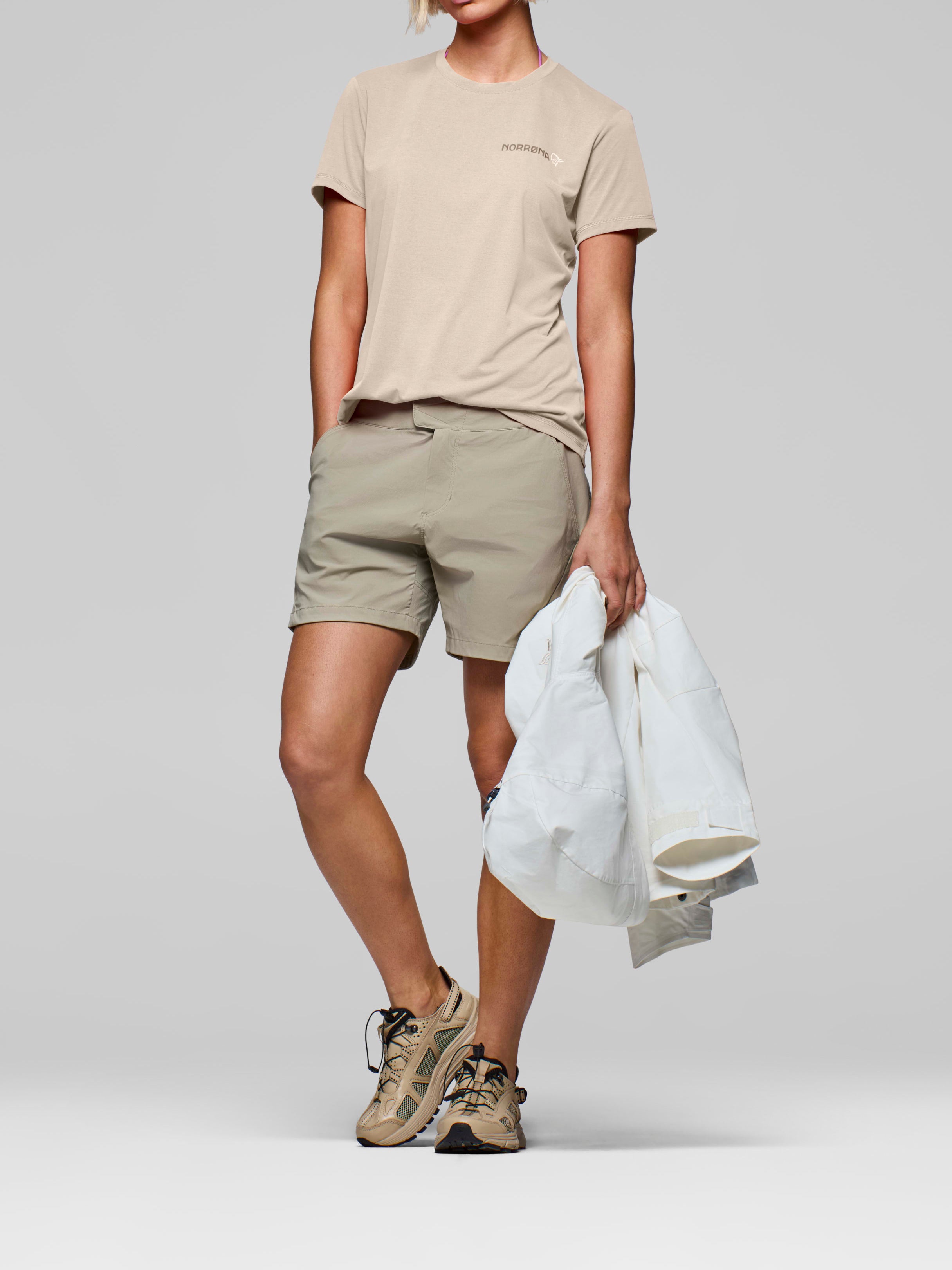 Norrona Femund Tech T-Shirt Oatmeal