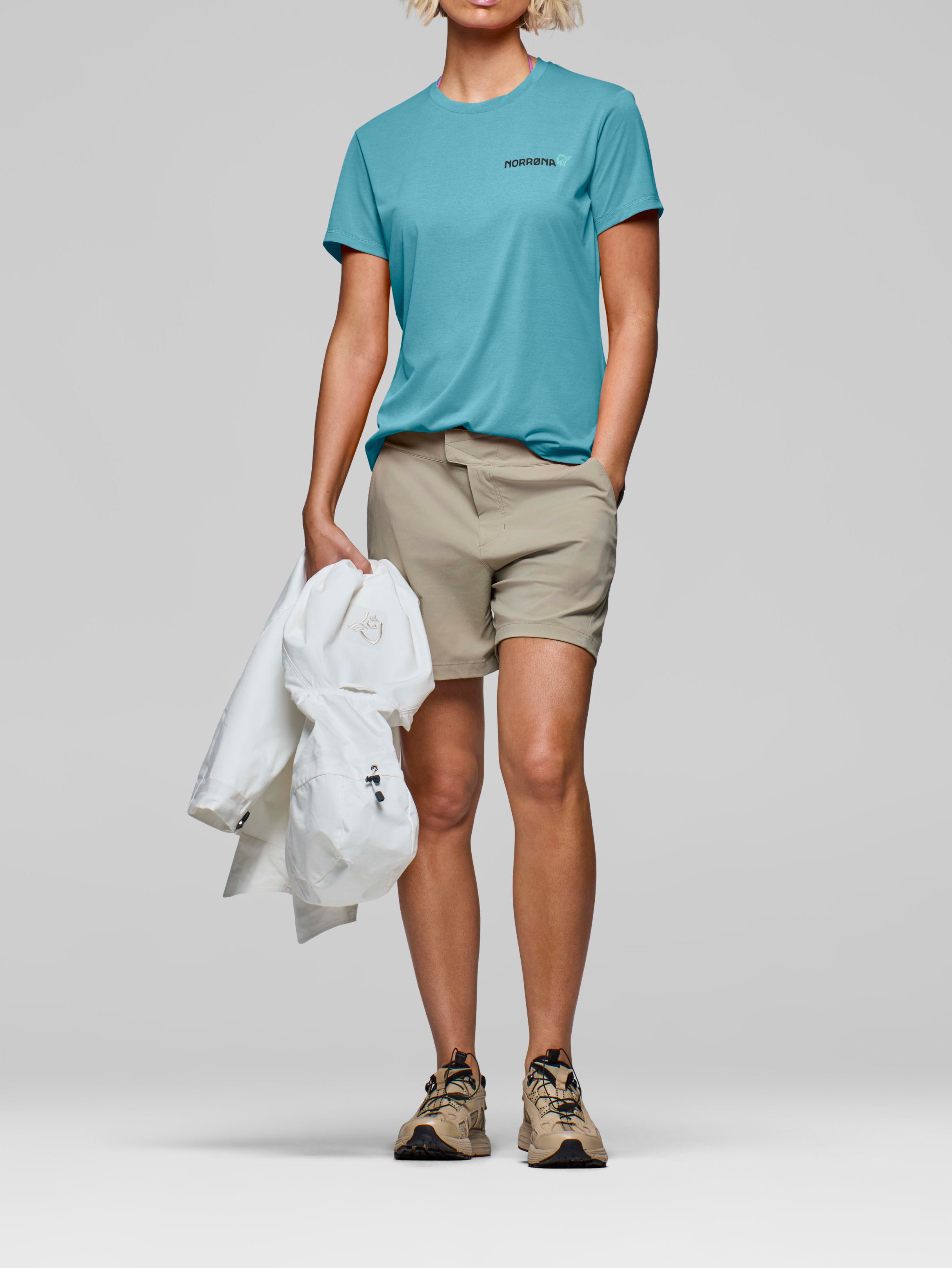 Norrona Femund Tech T-Shirt Aqua Haze