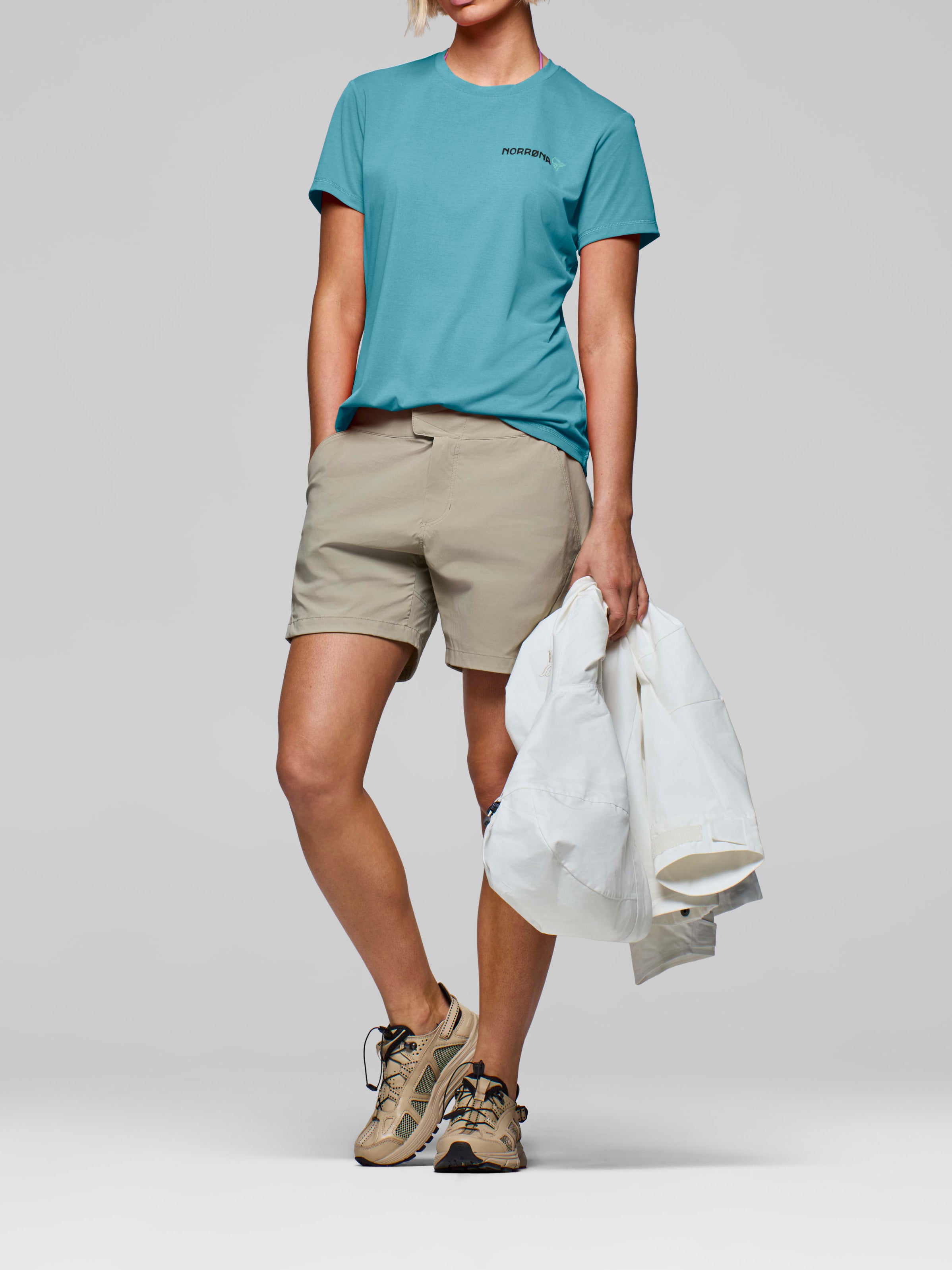 Norrona Femund Tech T-Shirt Aqua Haze