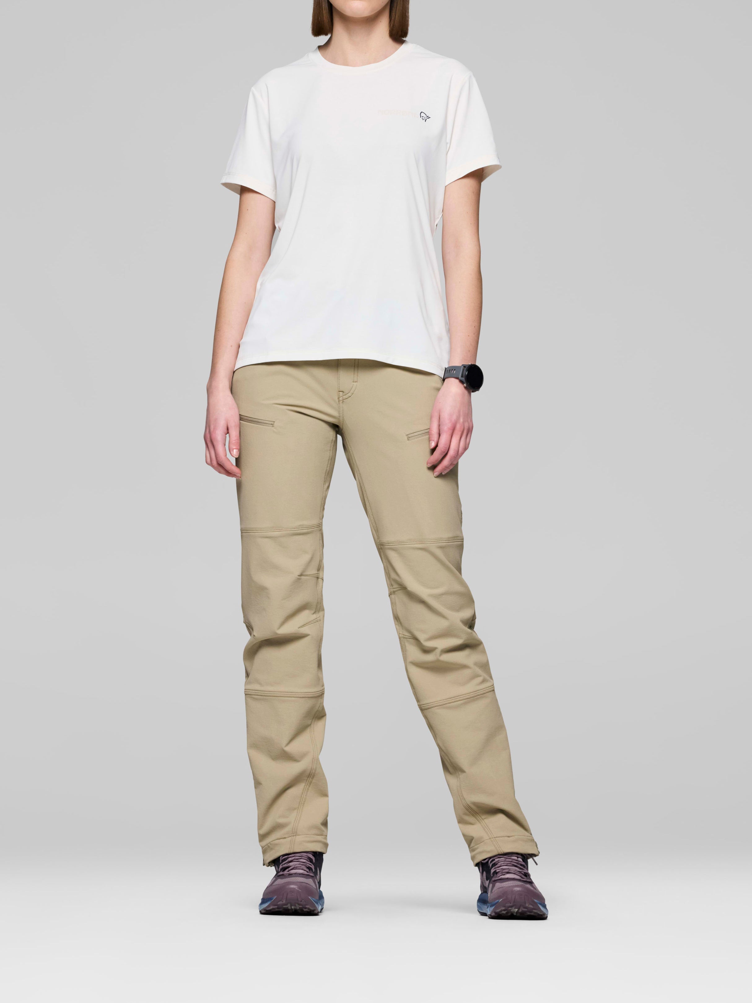Norrona Femund Tech T-Shirt Snow White