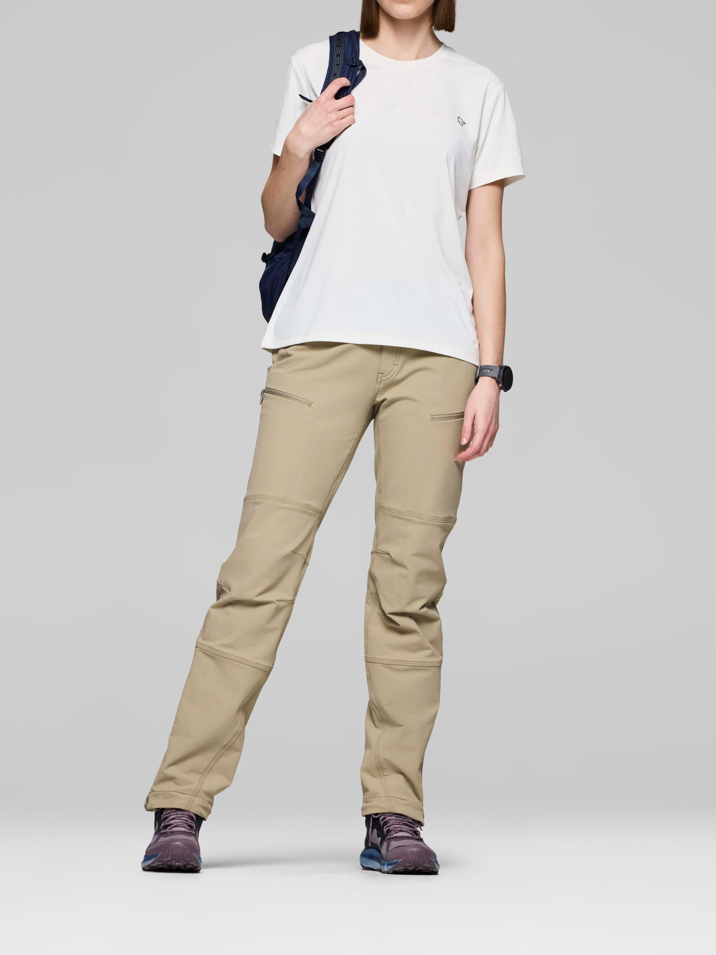 Norrona Femund Tech T-Shirt Snow White
