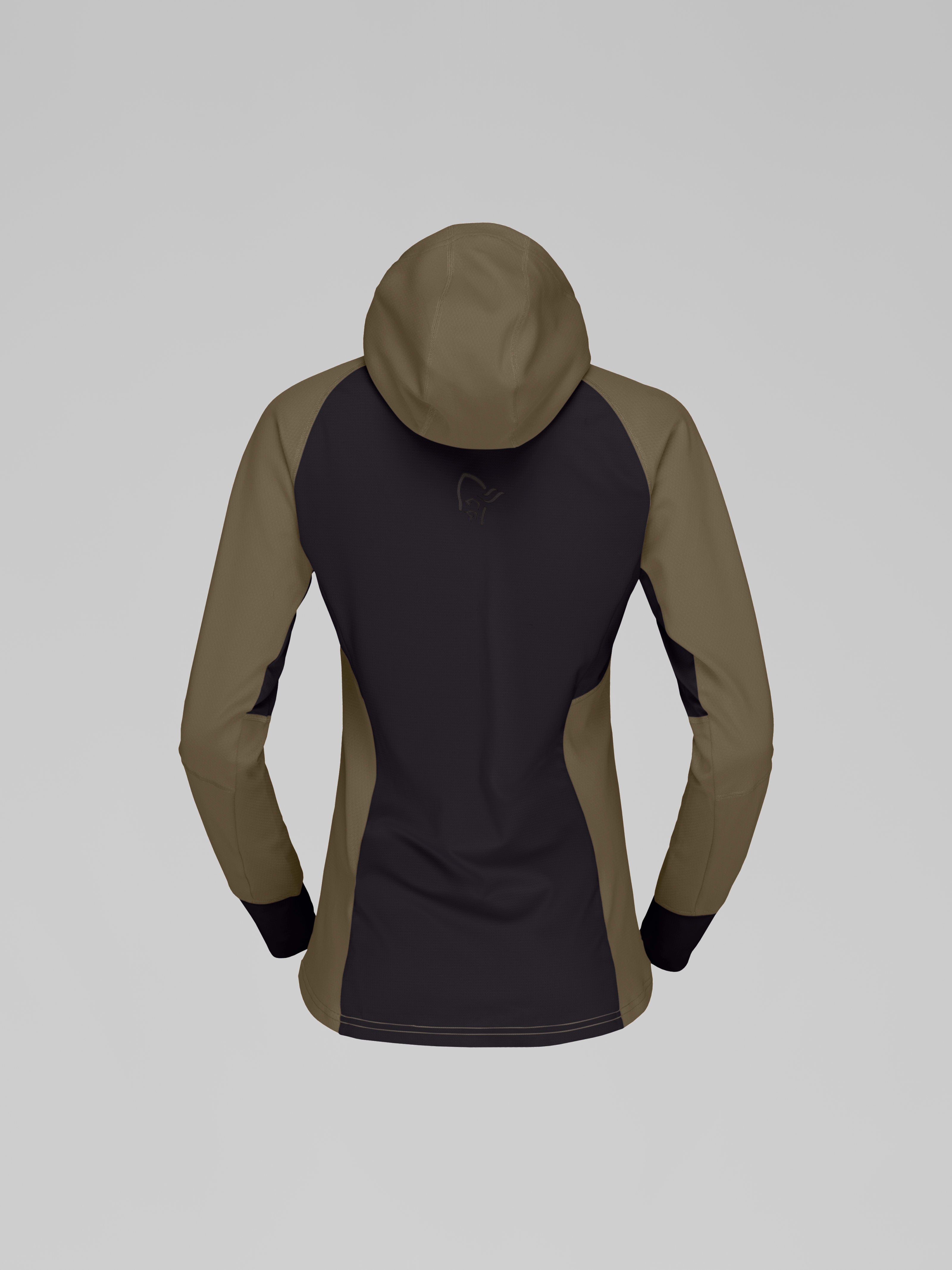 Norrona Women's Senja Warm1 Hood Olive Night
