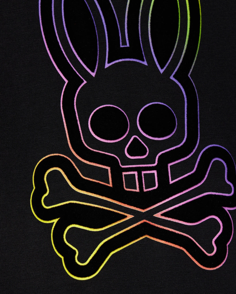 Psycho Bunny Kids Colton Flocking Graphic Tee Navy