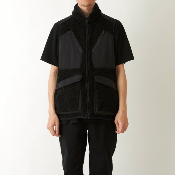 White Mountaineering Boa Fleece Vest