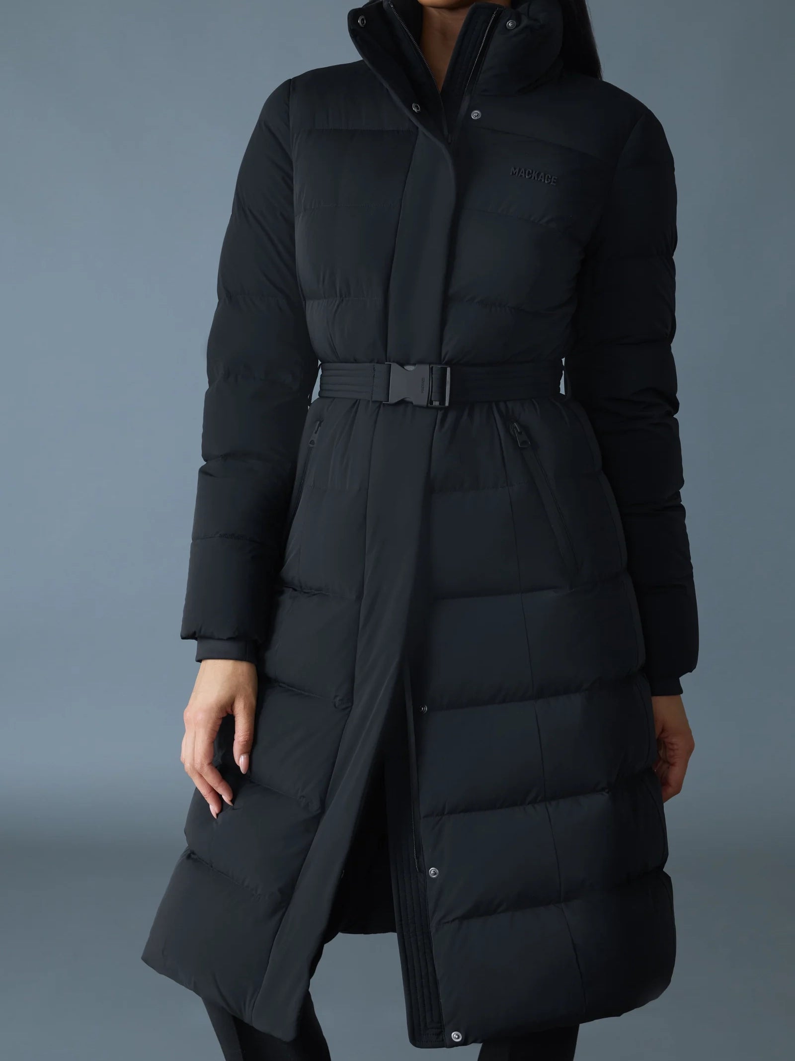 Mackage Coralia-city Recycled Down Coat Black