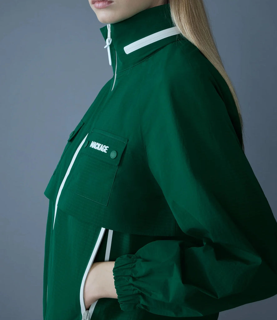 Mackage Devorah Seam-Sealed Rain Jacket Leaf Green