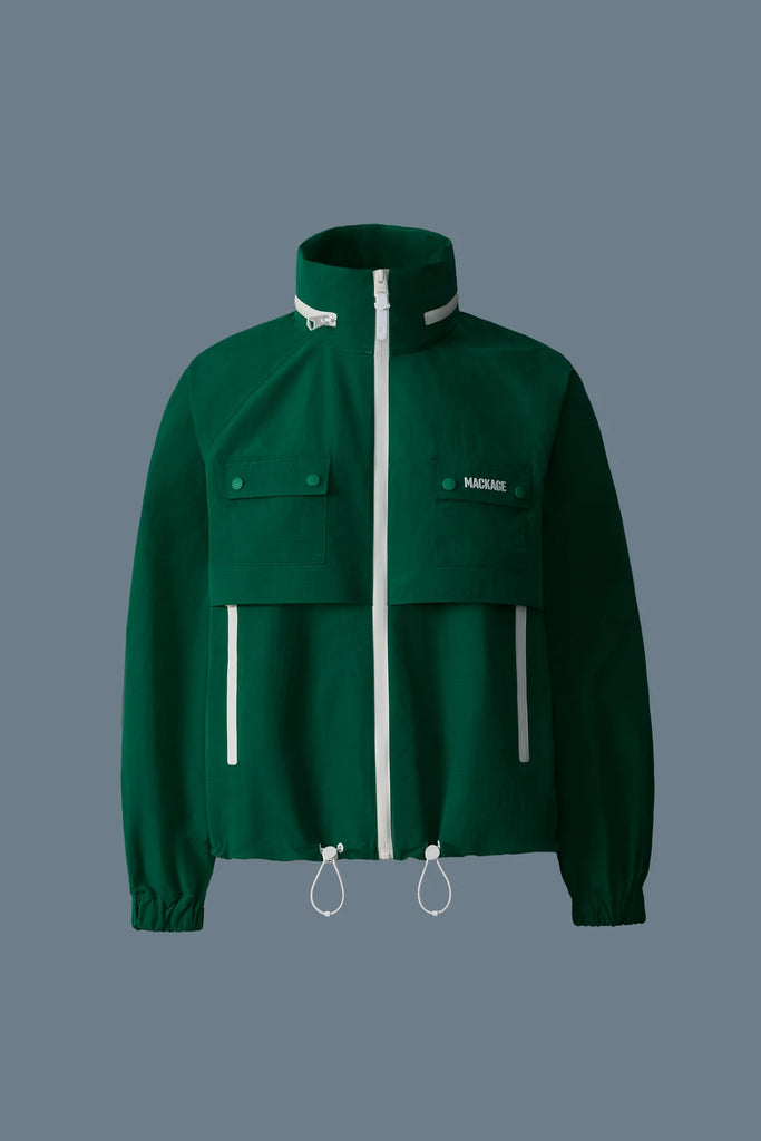 Mackage Devorah Seam-Sealed Rain Jacket Leaf Green