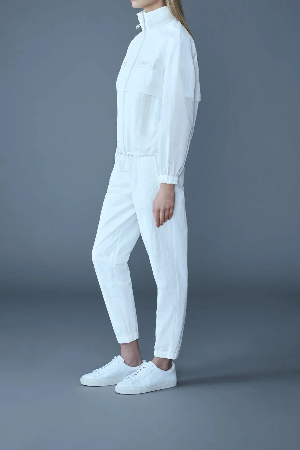 Mackage Devorah Seam-Sealed Rain Jacket White