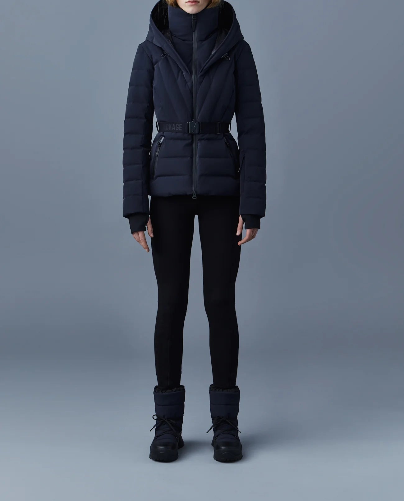 Mackage Elita Down Ski Jacket Black
