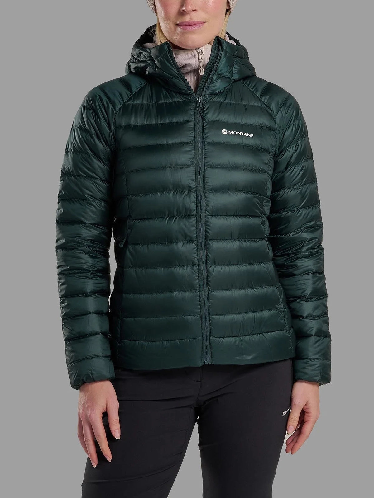 Montane Women's Anti Freeze Hooded Down Jacket Deep Forest