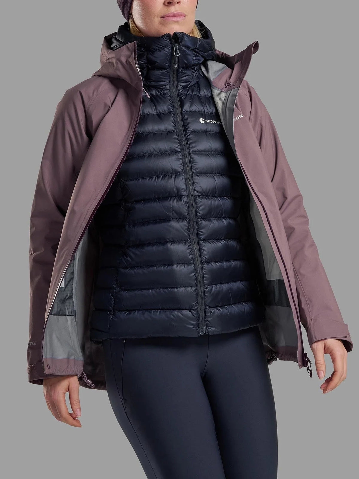 Montane Women's Anti Freeze Hooded Down Jacket Eclipse Blue