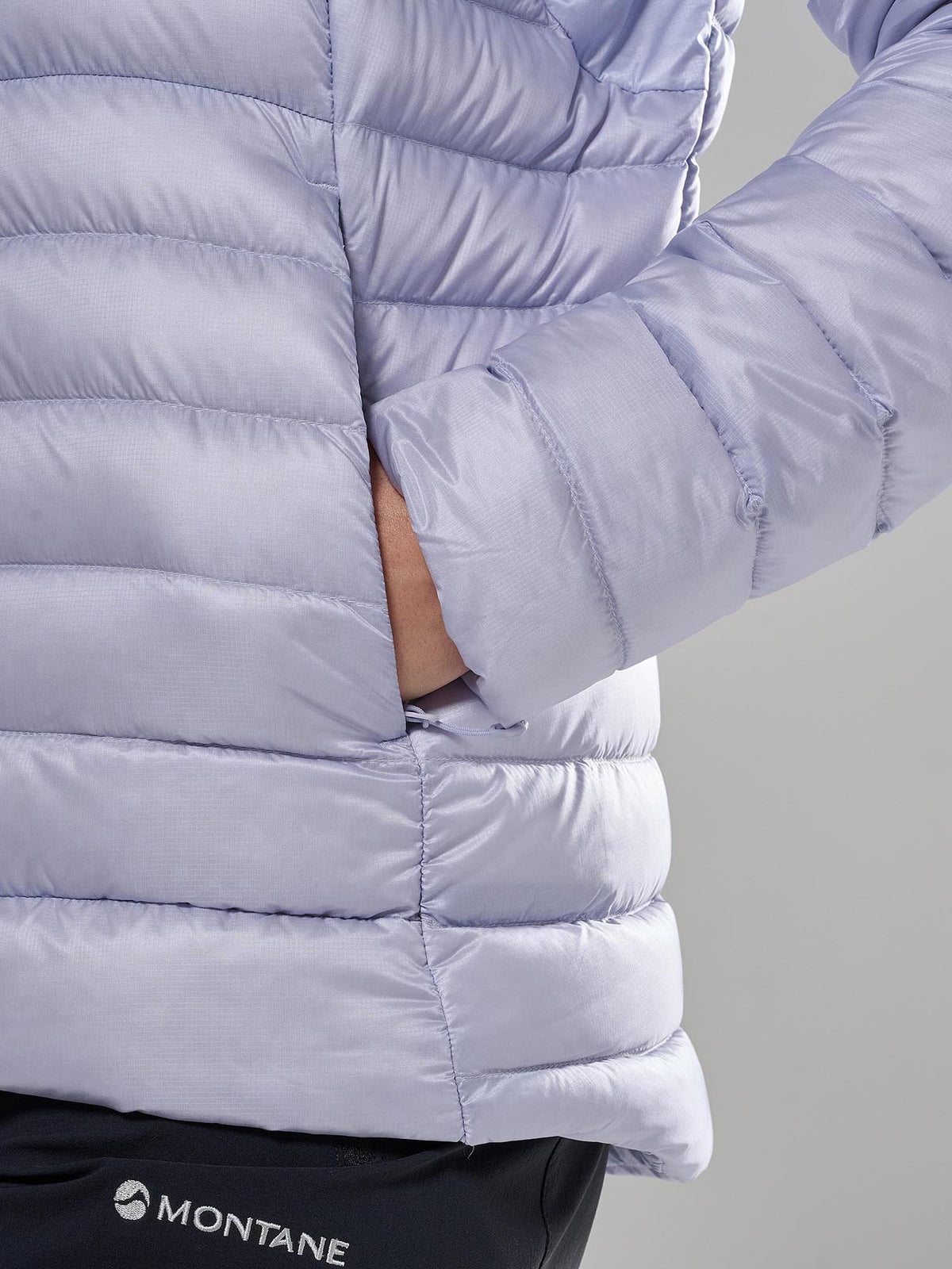Montane Women's Anti Freeze Hooded Down Jacket Lilac Haze