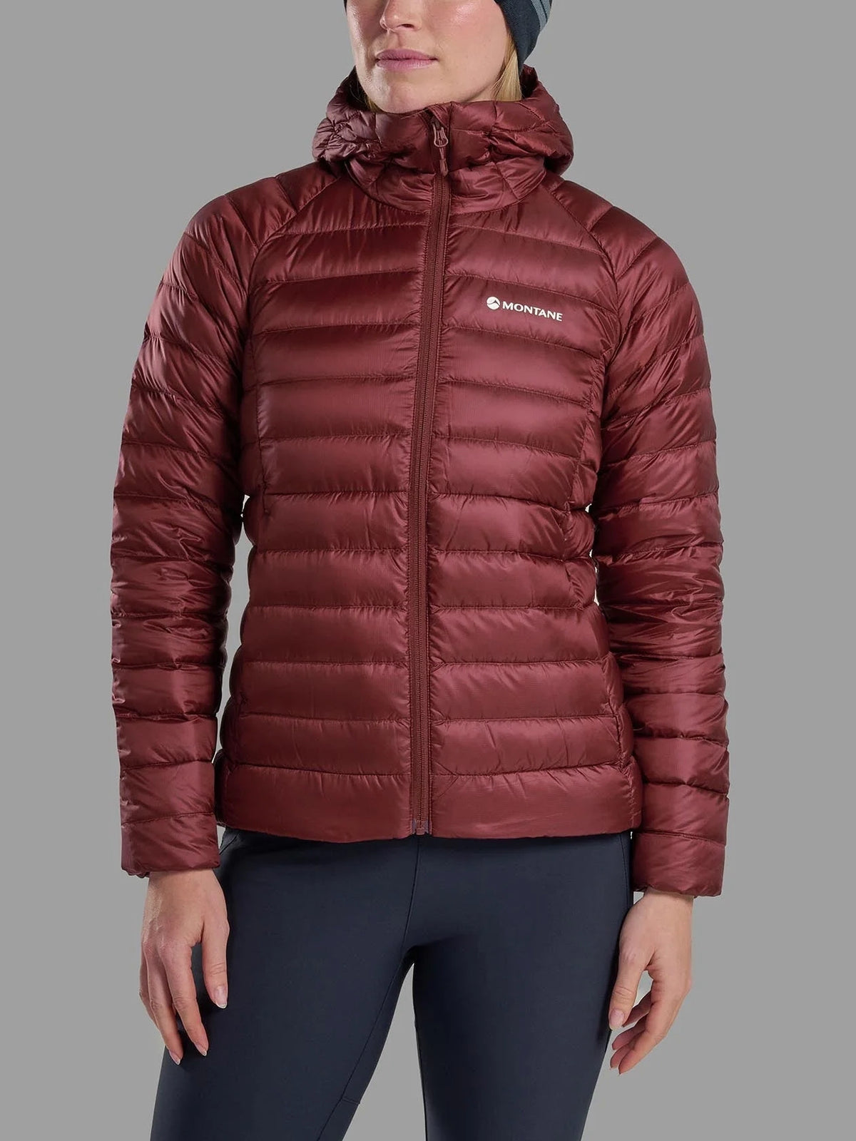Montane Women's Anti Freeze Hooded Down Jacket Sumac