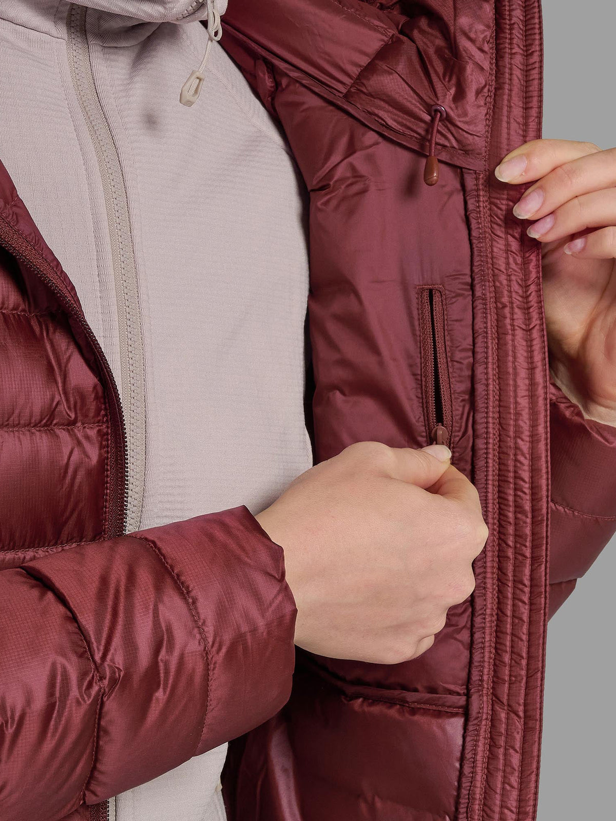 Montane Women's Anti Freeze Hooded Down Jacket Sumac