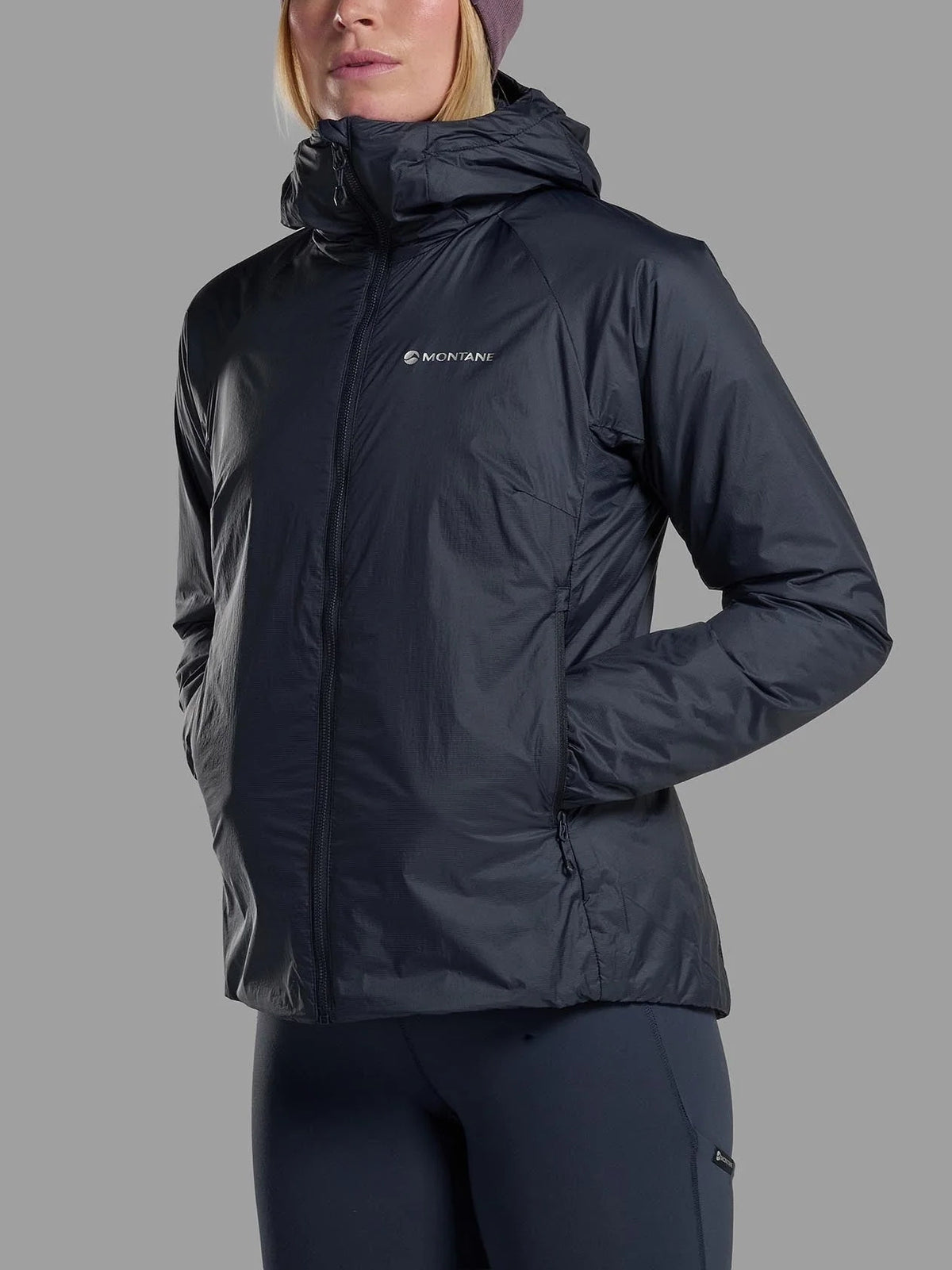 Montane Women's Fortes Lite Hooded Insulated Jacket Eclipse Blue