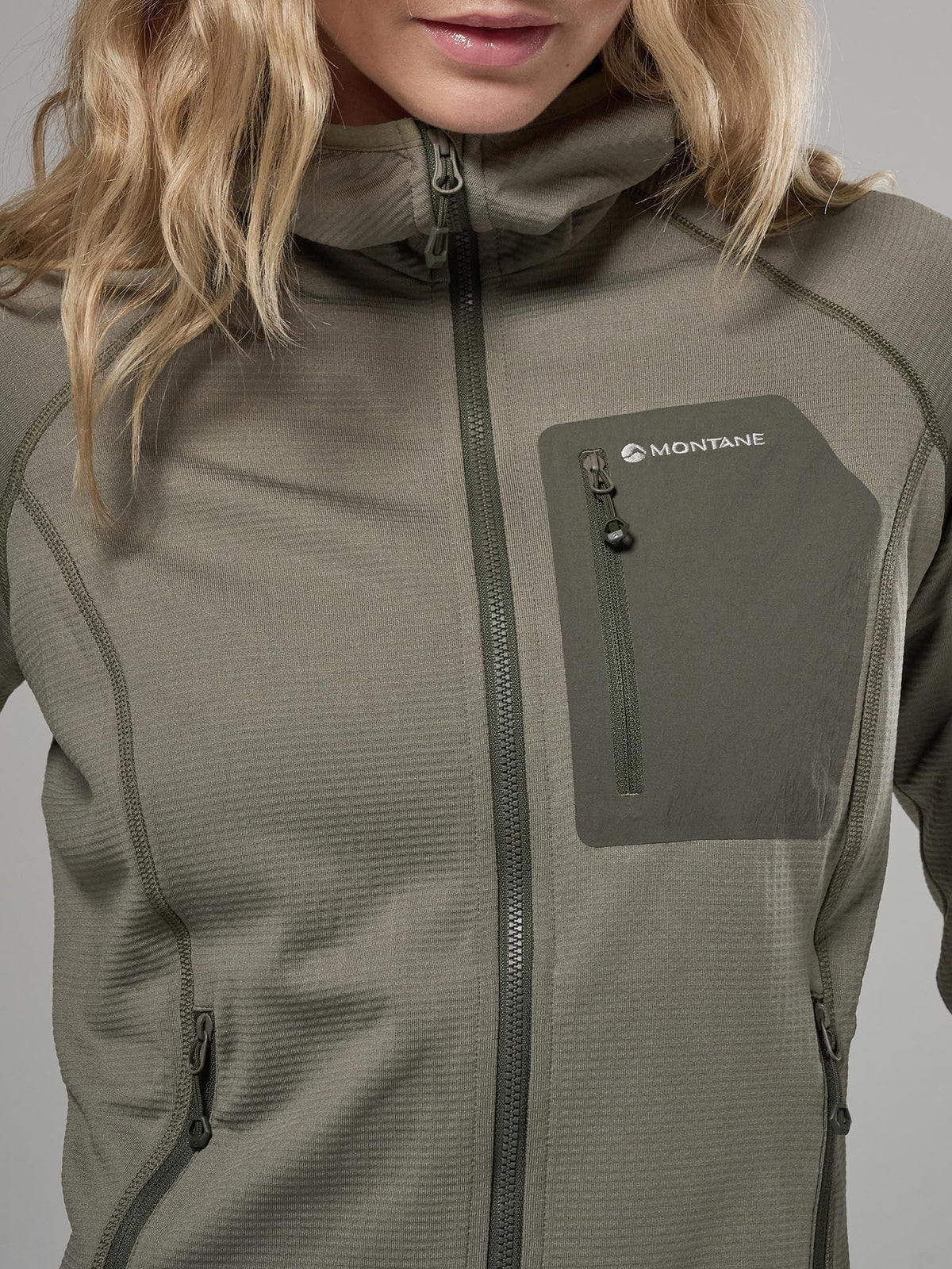 Montane Women's Protium CP Hooded Fleece Jacket Caper
