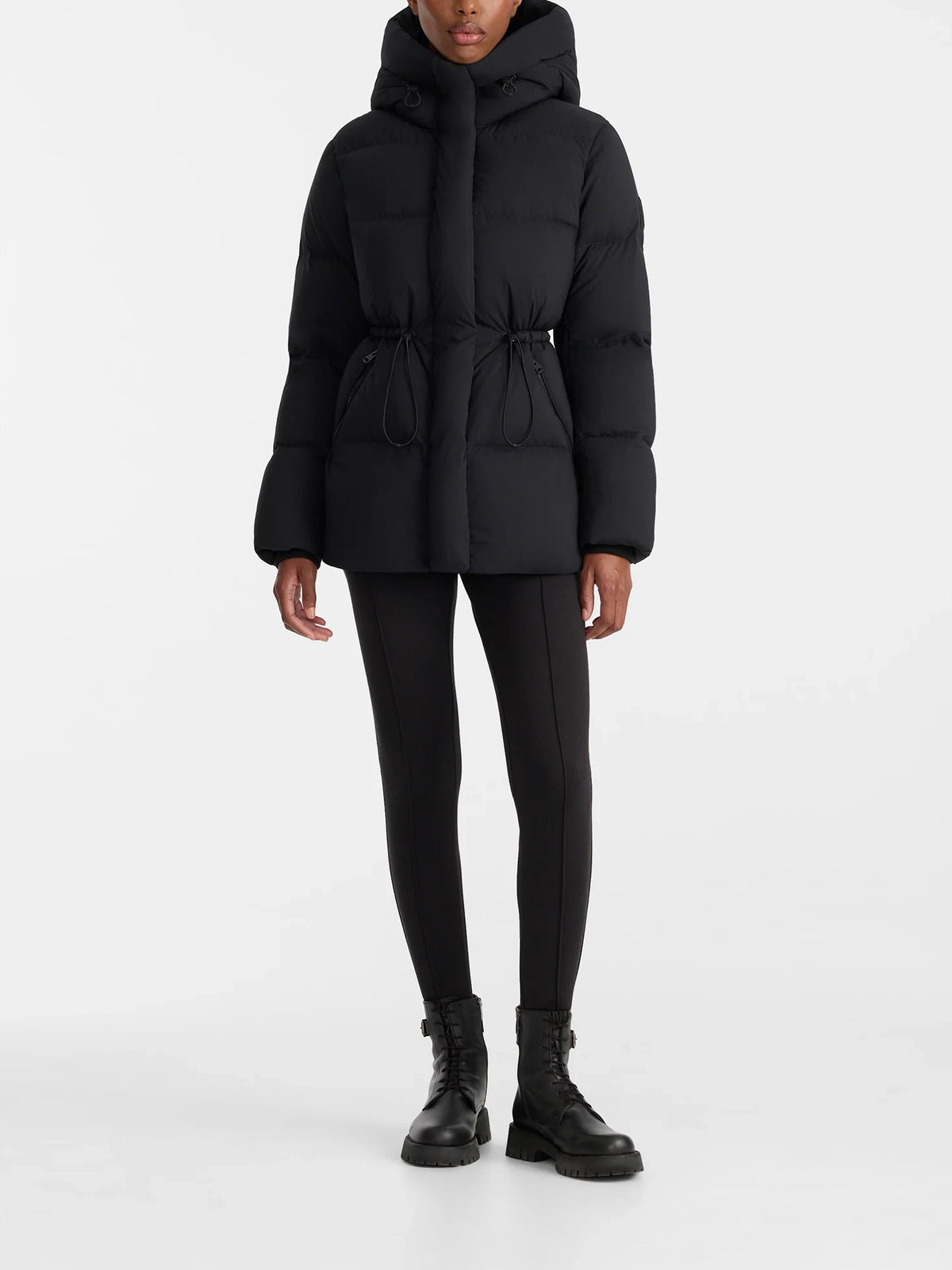 Mackage Freya-SC Soft Crinkle Jacket Black
