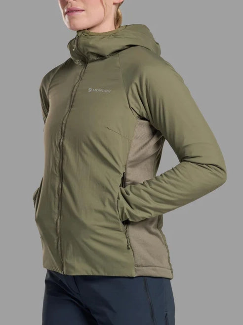 Montane Women's Sirocco Hooded Insulated Jacket Caper