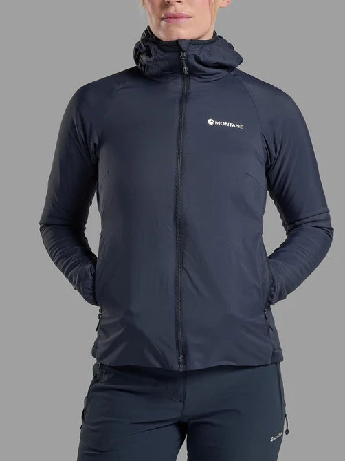 Montane Women's Sirocco Hooded Insulated Jacket Eclipse Blue